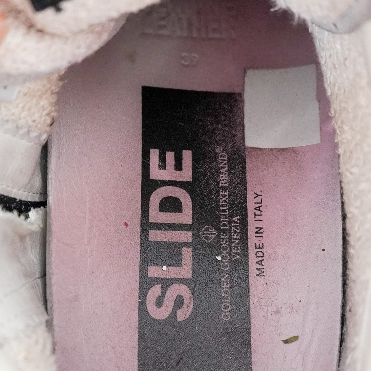 Golden Goose High Top Distressed Glitter Sneaker (RRP £535) | Authentic Preloved