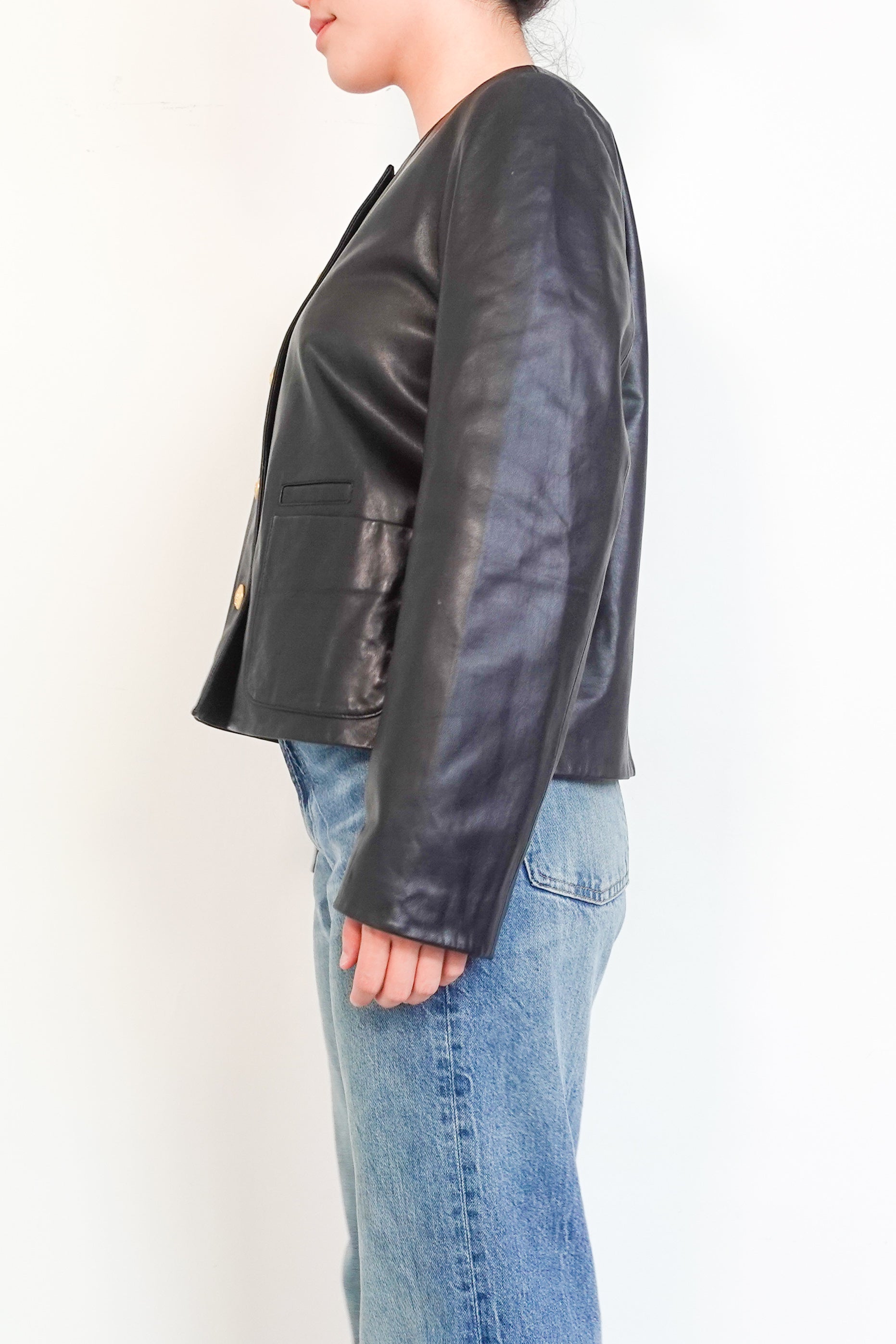 Black Leather Jacket RRP £495