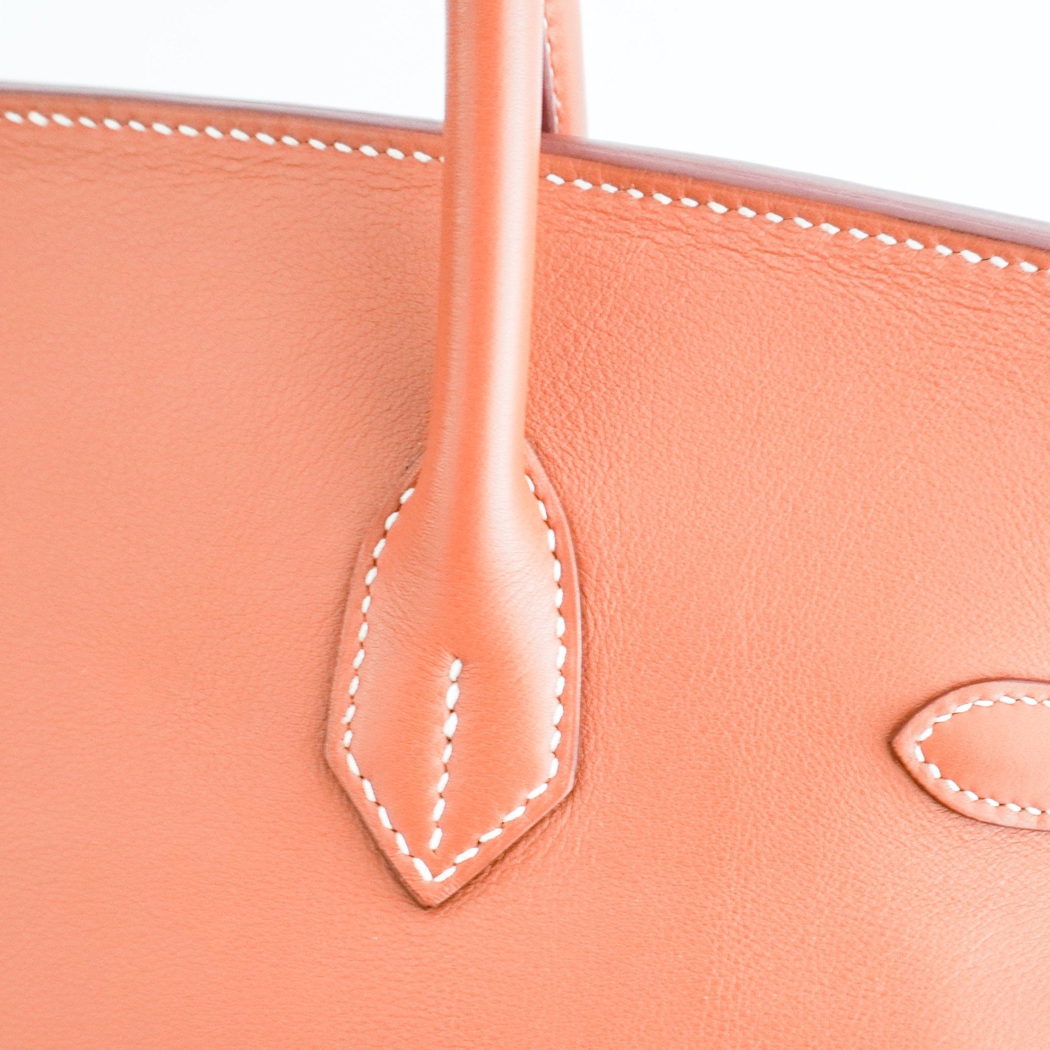 Hermès Birkin 35 Retourne in Gold Swift Leather with Gold Hardware | Authentic Preloved - Reloved Again