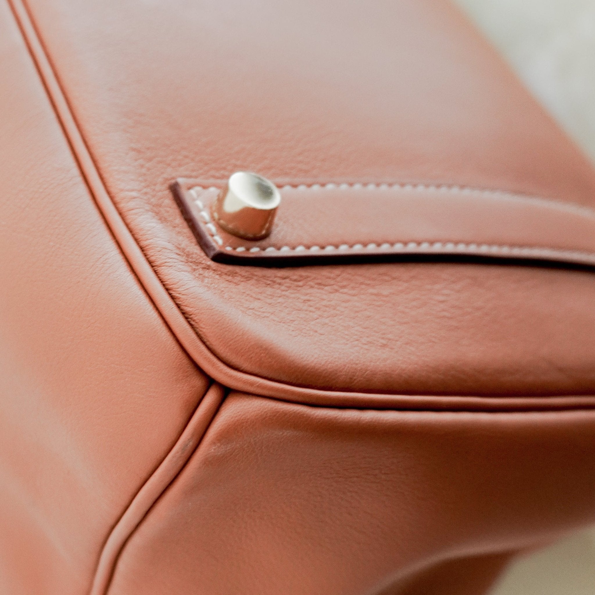 Hermès Birkin 35 Retourne in Gold Swift Leather with Gold Hardware | Authentic Preloved - Reloved Again