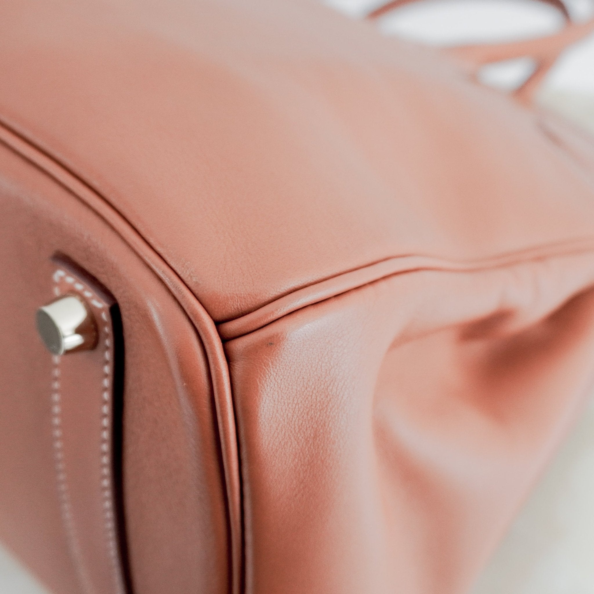 Hermès Birkin 35 Retourne in Gold Swift Leather with Gold Hardware | Authentic Preloved - Reloved Again