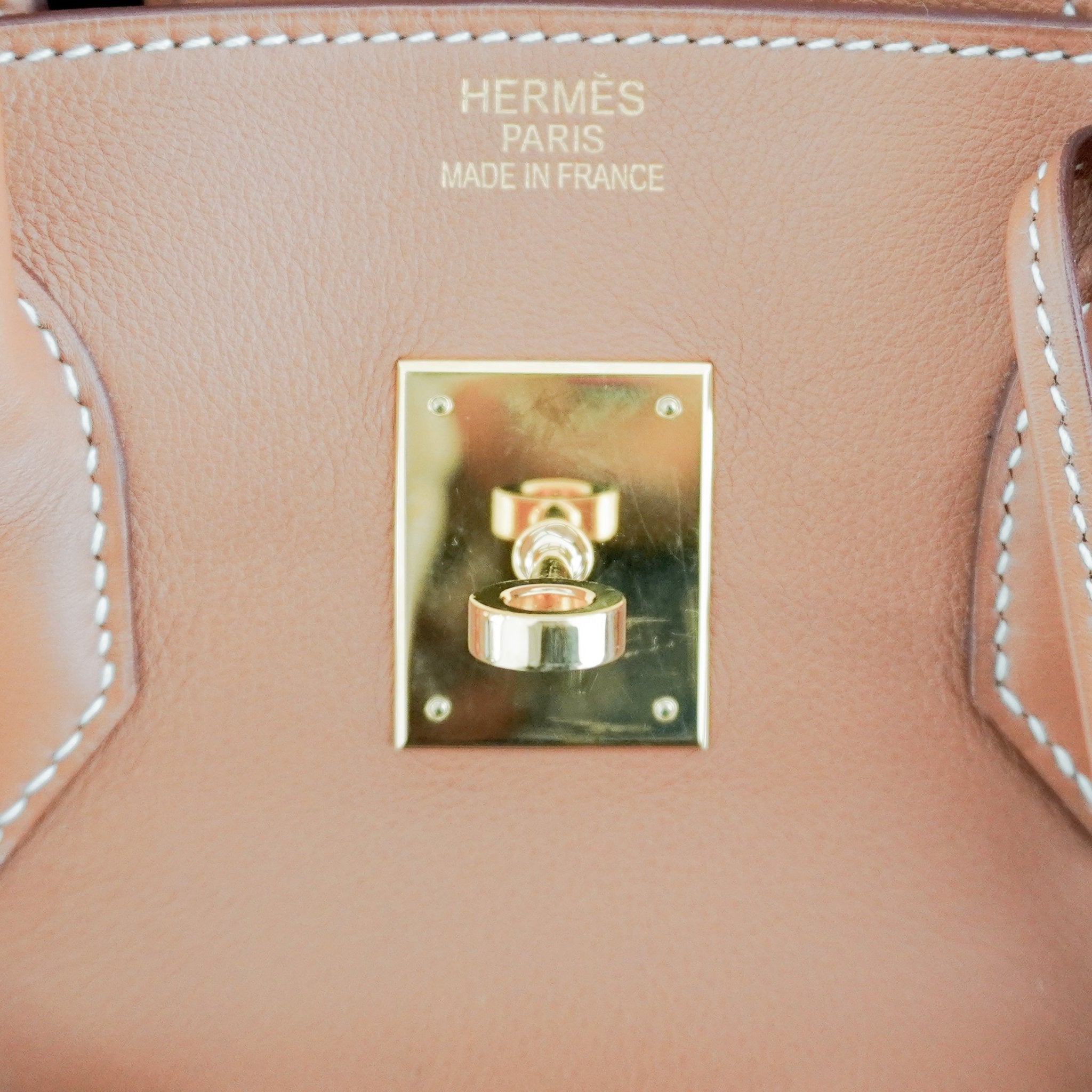 Hermès Birkin 35 Retourne in Gold Swift Leather with Gold Hardware | Authentic Preloved - Reloved Again
