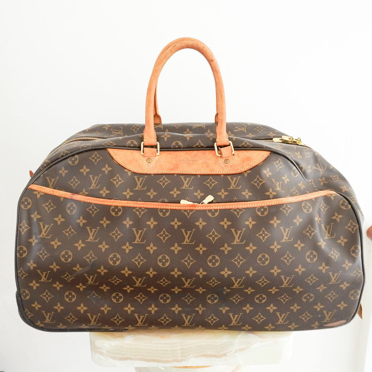 Louis Vuitton Monogram Canvas Eole 60 Rolling Luggage Bag (RRP £2000) | Authentic Preloved