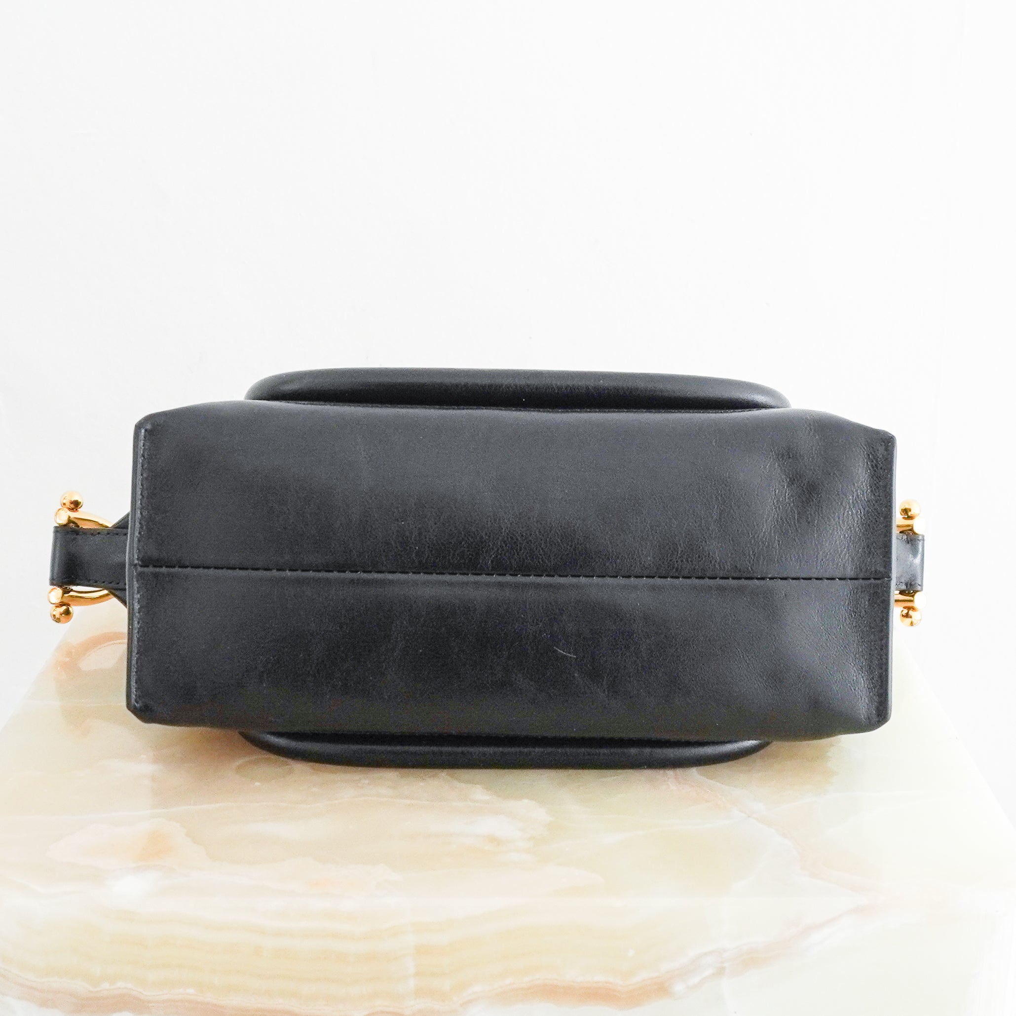 Chloé Black Small Paraty 24 Tote Bag in Calfskin Leather (RRP £1130) | Authentic Preloved - Reloved Again