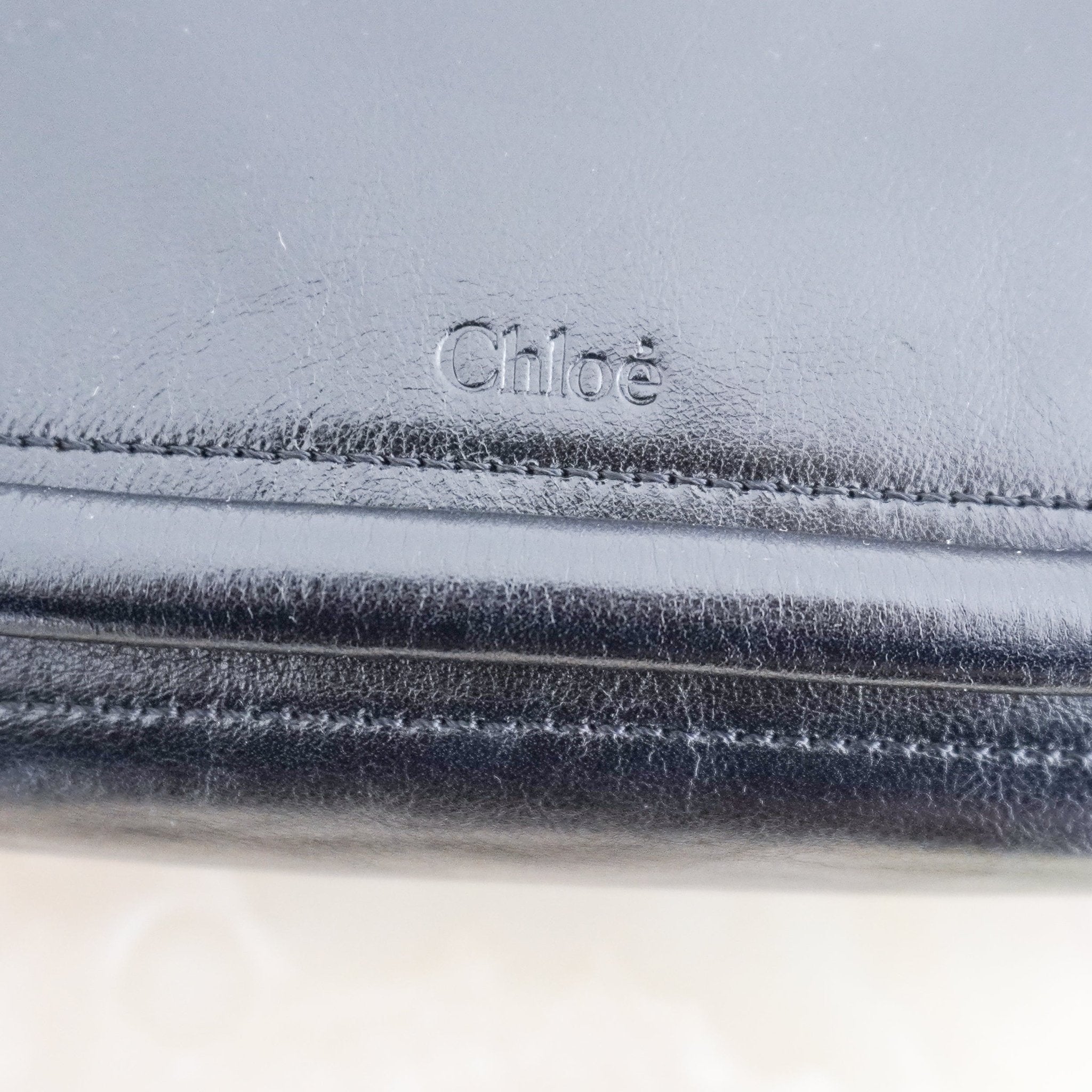 Chloé Black Small Paraty 24 Tote Bag in Calfskin Leather (RRP £1130) | Authentic Preloved - Reloved Again