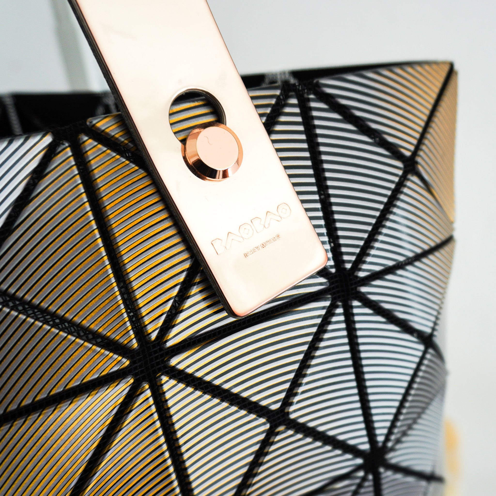 BAO BAO Issey Miyake Lucent Silver Tote Bag RRP £485 | Authentic Preloved - Reloved Again