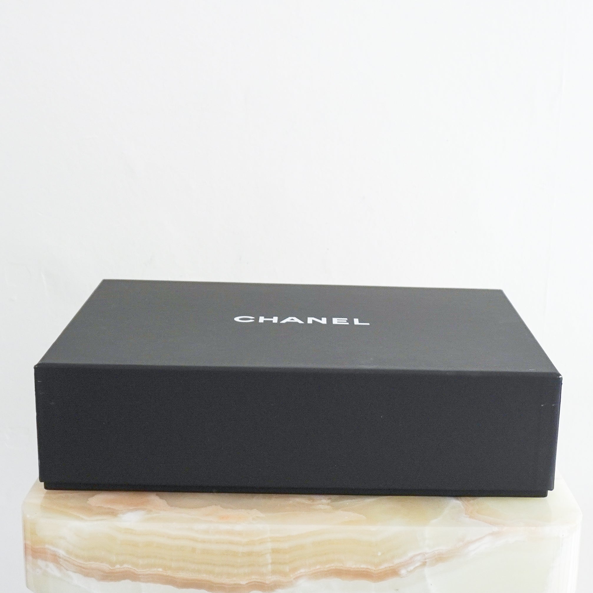 Chanel Black Caviar Leather Cosmetic Vanity Case RRP £1400 | Authentic Preloved - Reloved Again