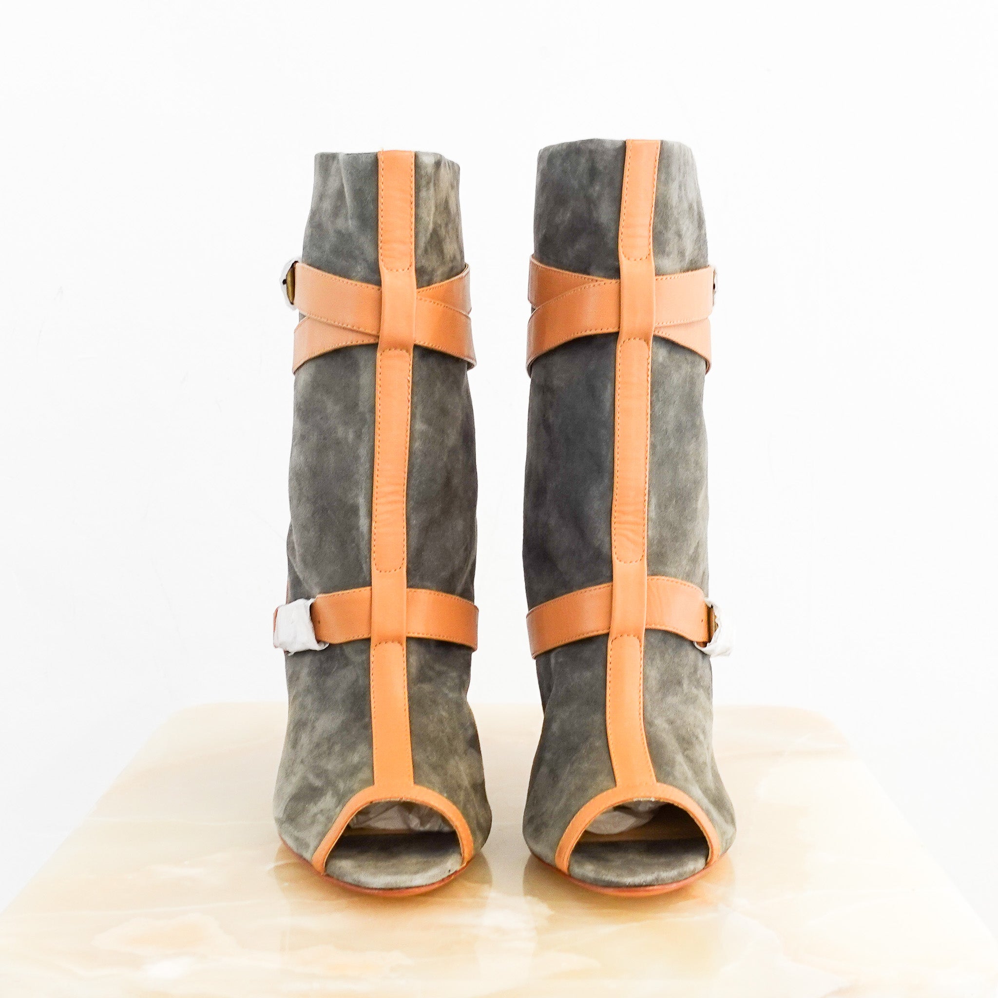 NEW Vivienne Westwood Helga II Buckle Boots RRP £300 | Authentic Preloved