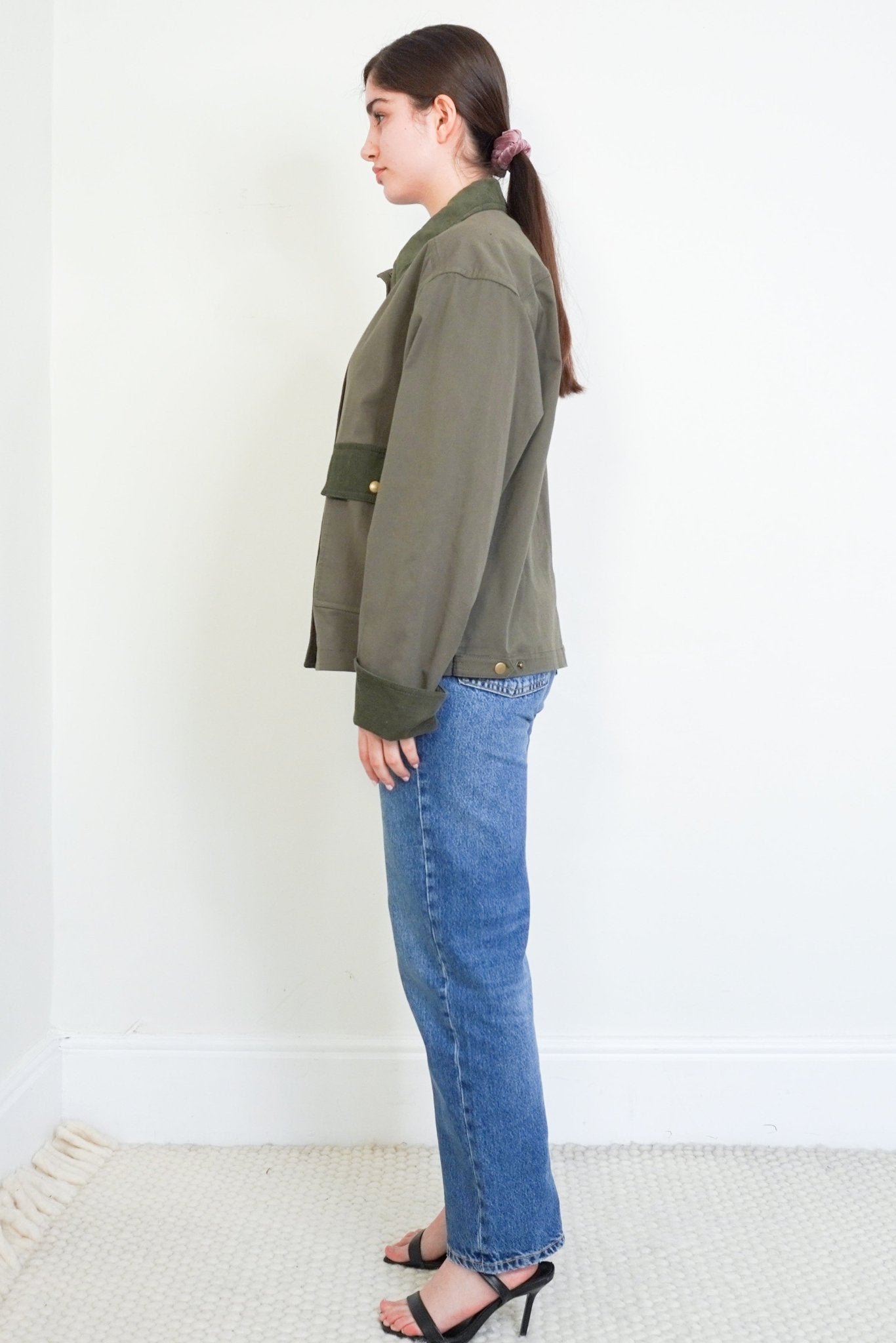 Vanessa Bruno Khaki Cargo Jacket RRP £700 | Authentic Preloved - Reloved Again