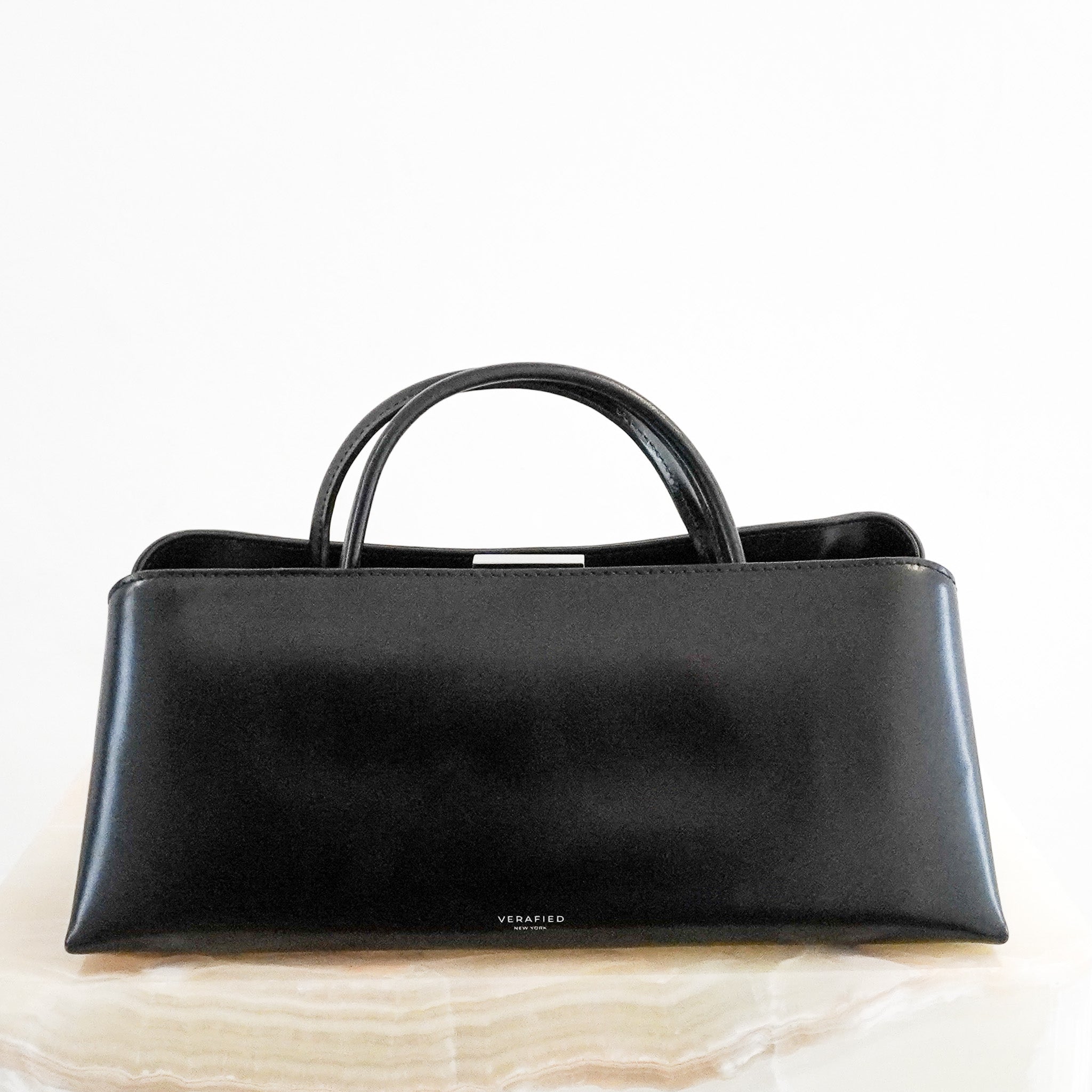 Verafied Noir Eclair Bag Interchangable Strap BLACK RRP £370 | Authentic Preloved