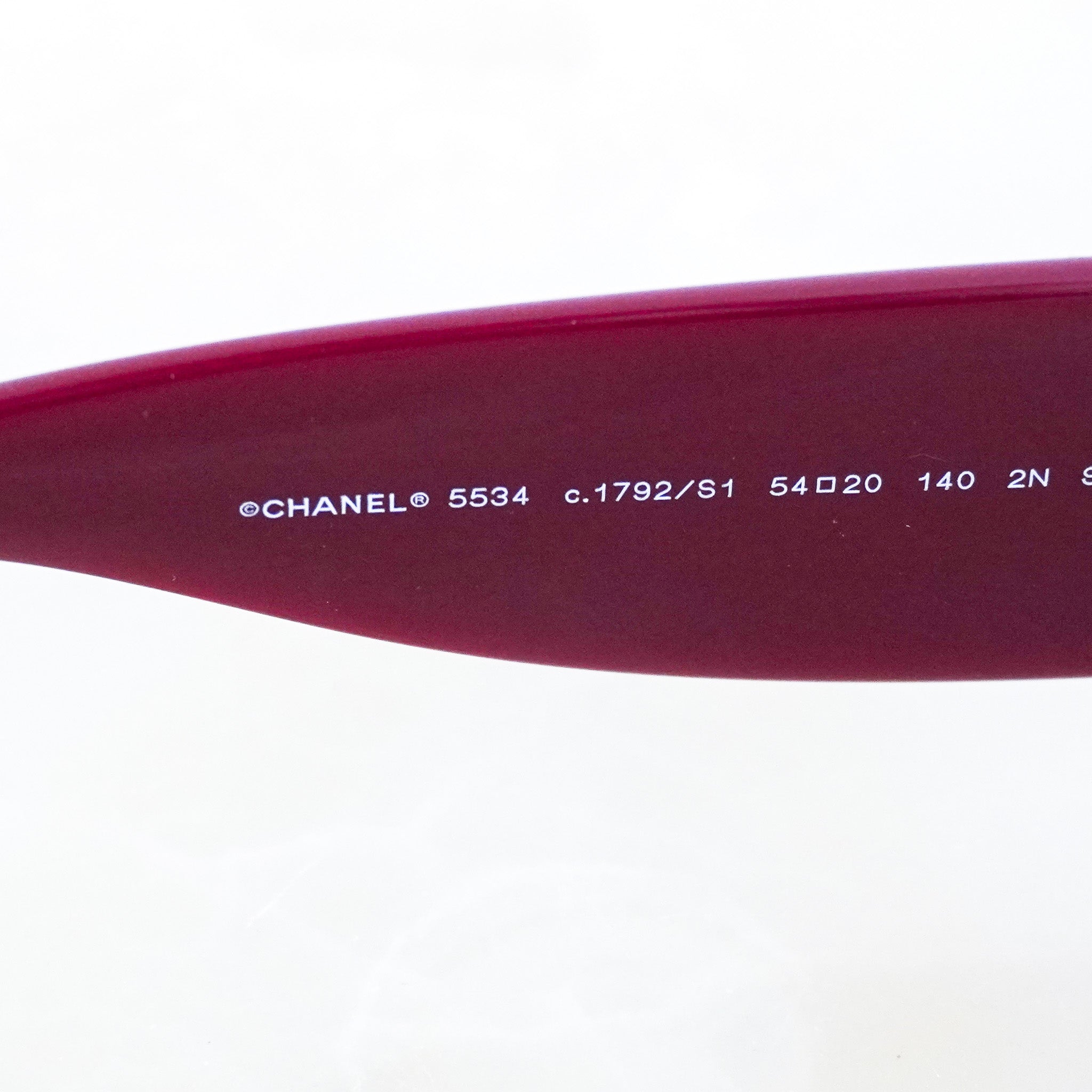 CURRENT SEASON Chanel Cherry Red Sunglasses £360 | Authentic Preloved FINAL SALE - Reloved Again