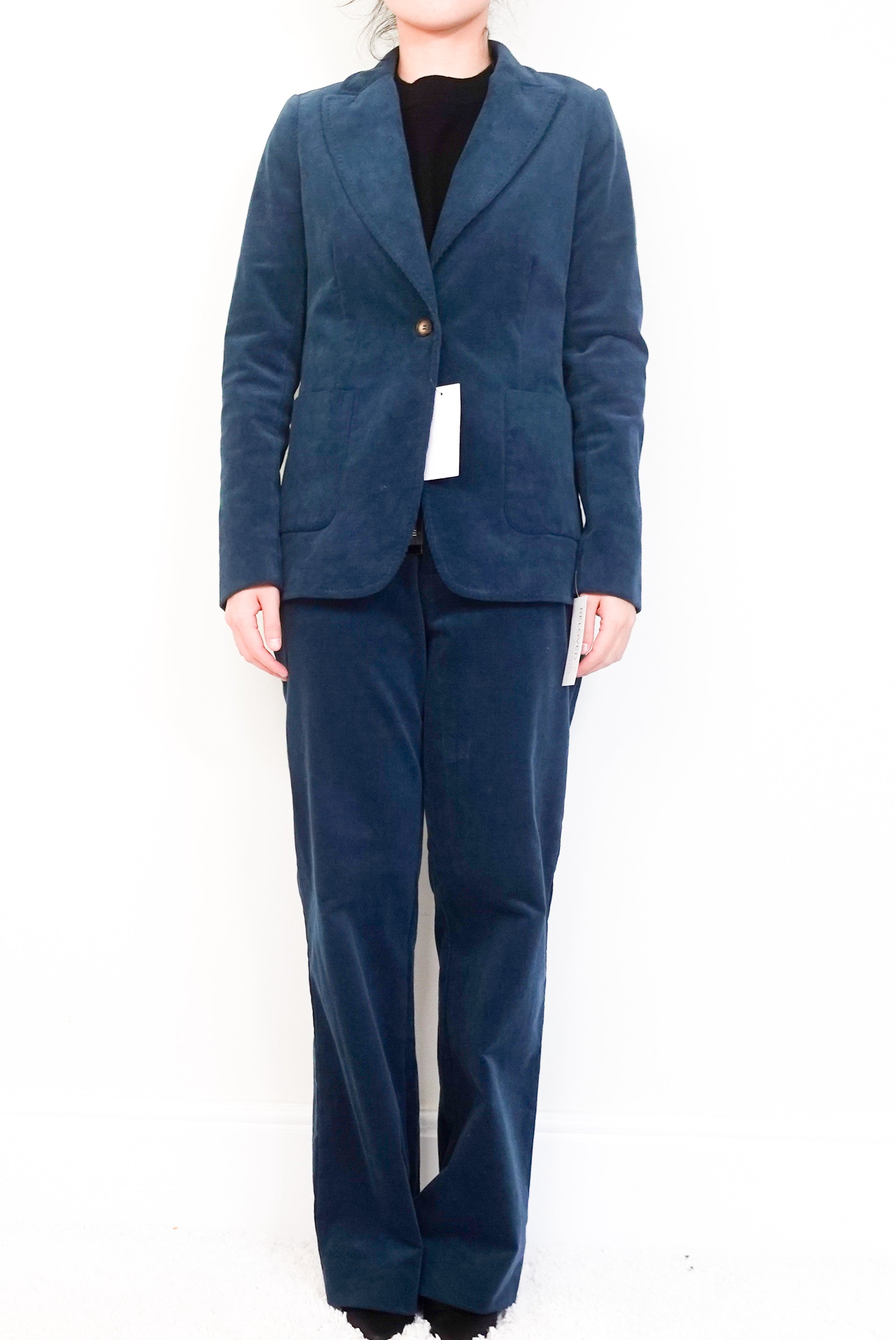 NEW Blue Cord suit RRP £300