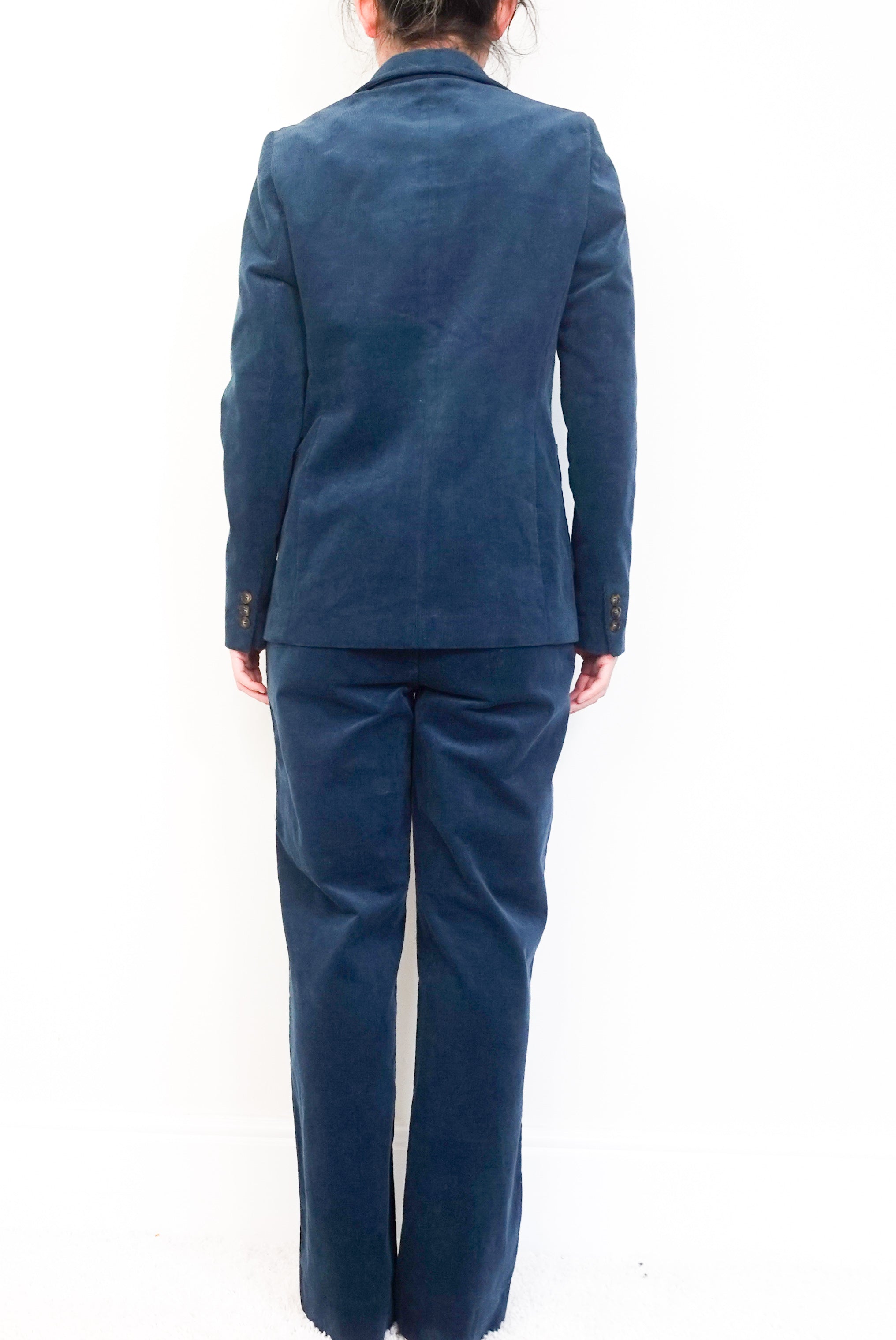 NEW Blue Cord suit RRP £300