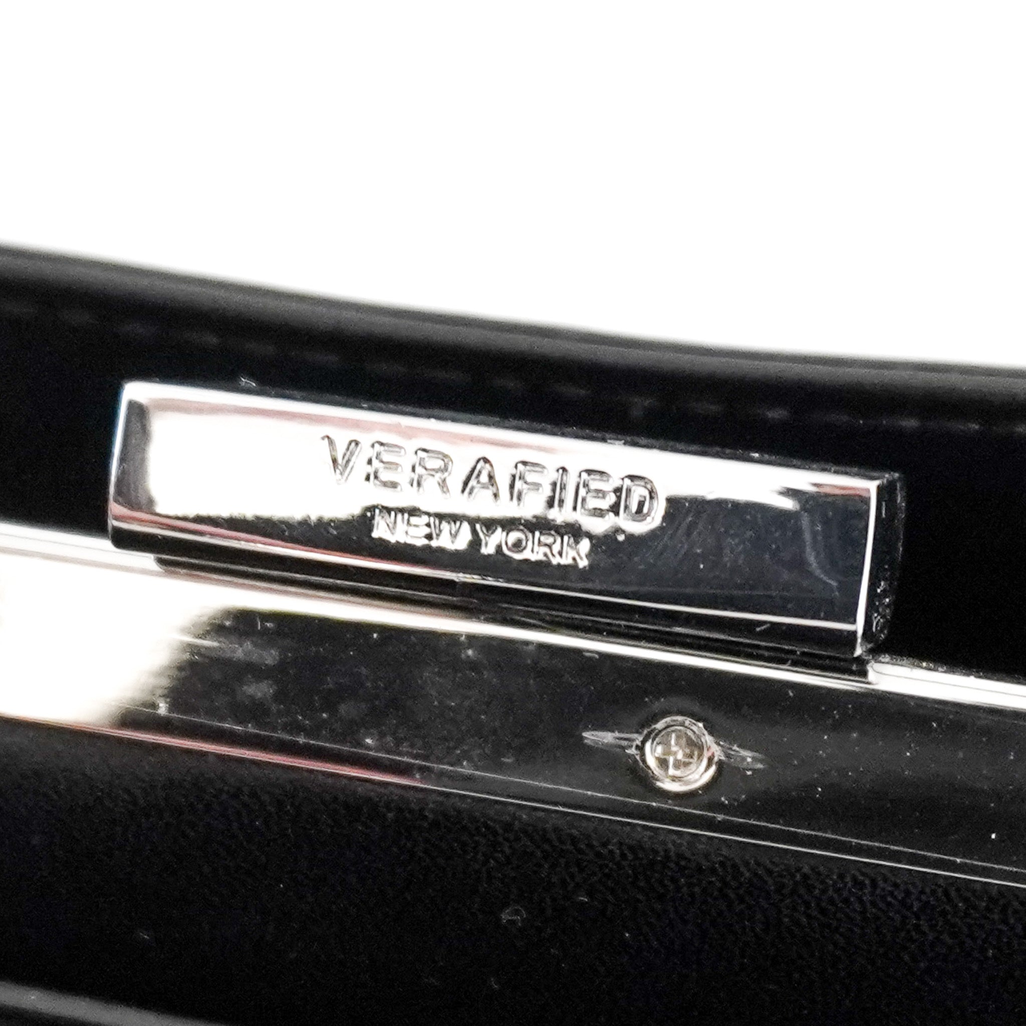 Verafied Noir Eclair Bag Interchangable Strap BLACK RRP £370 | Authentic Preloved