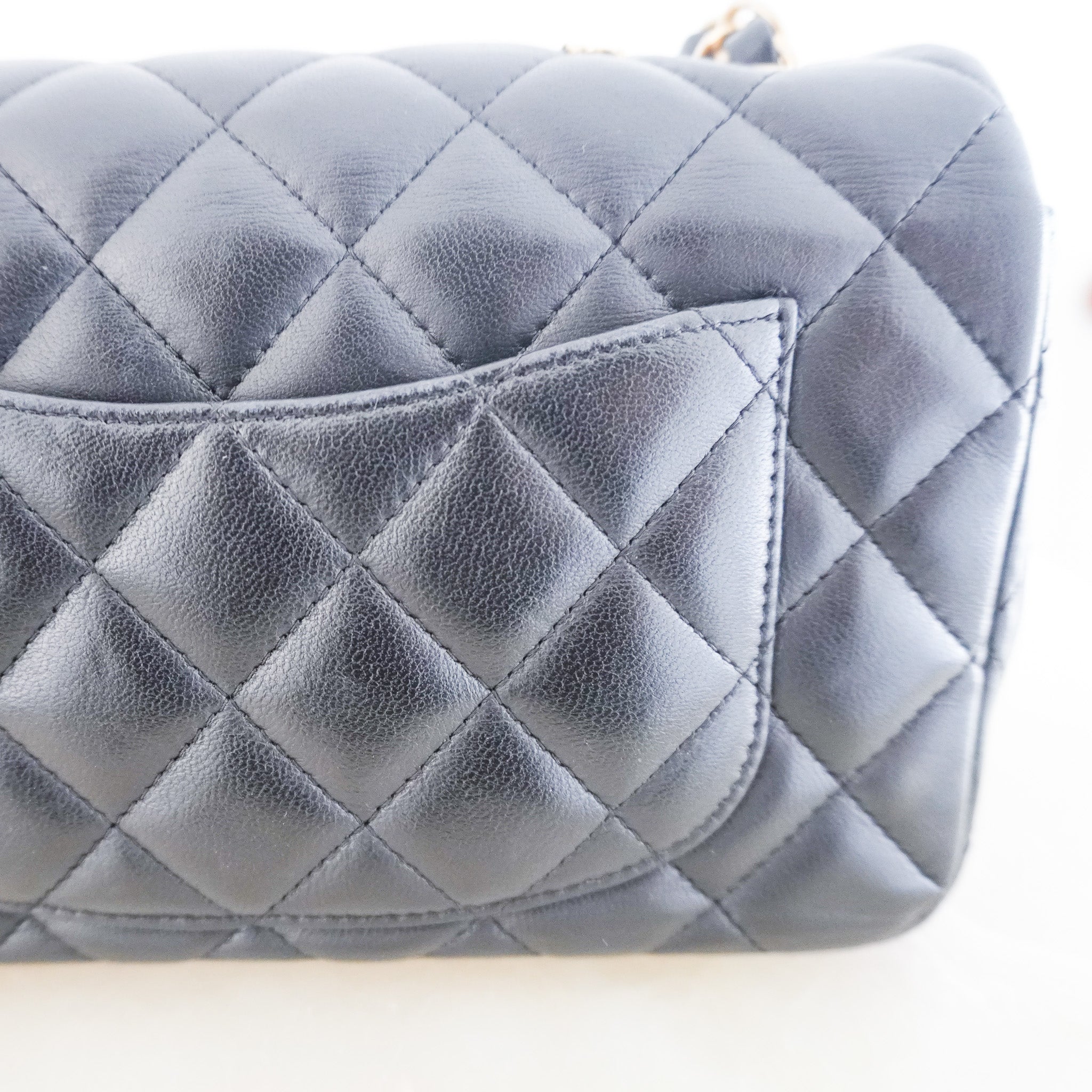 Chanel Mini Lucky Charms Rectangular Flap Bag in Black Lambskin (RRP £5600) | Authentic Preloved