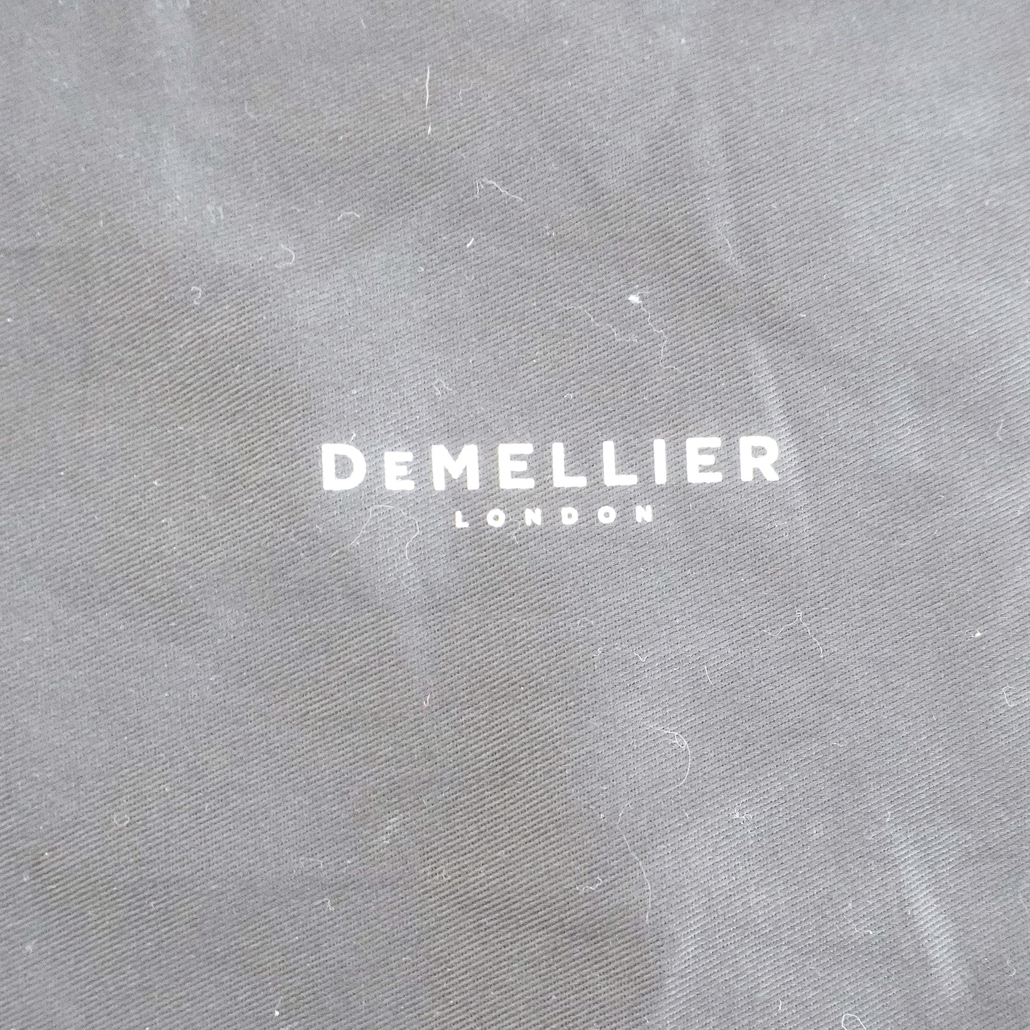NEW Demellier The Midi New York Bag in Burgundy Grained Leather (RRP £475) | Authentic Preloved - Reloved Again