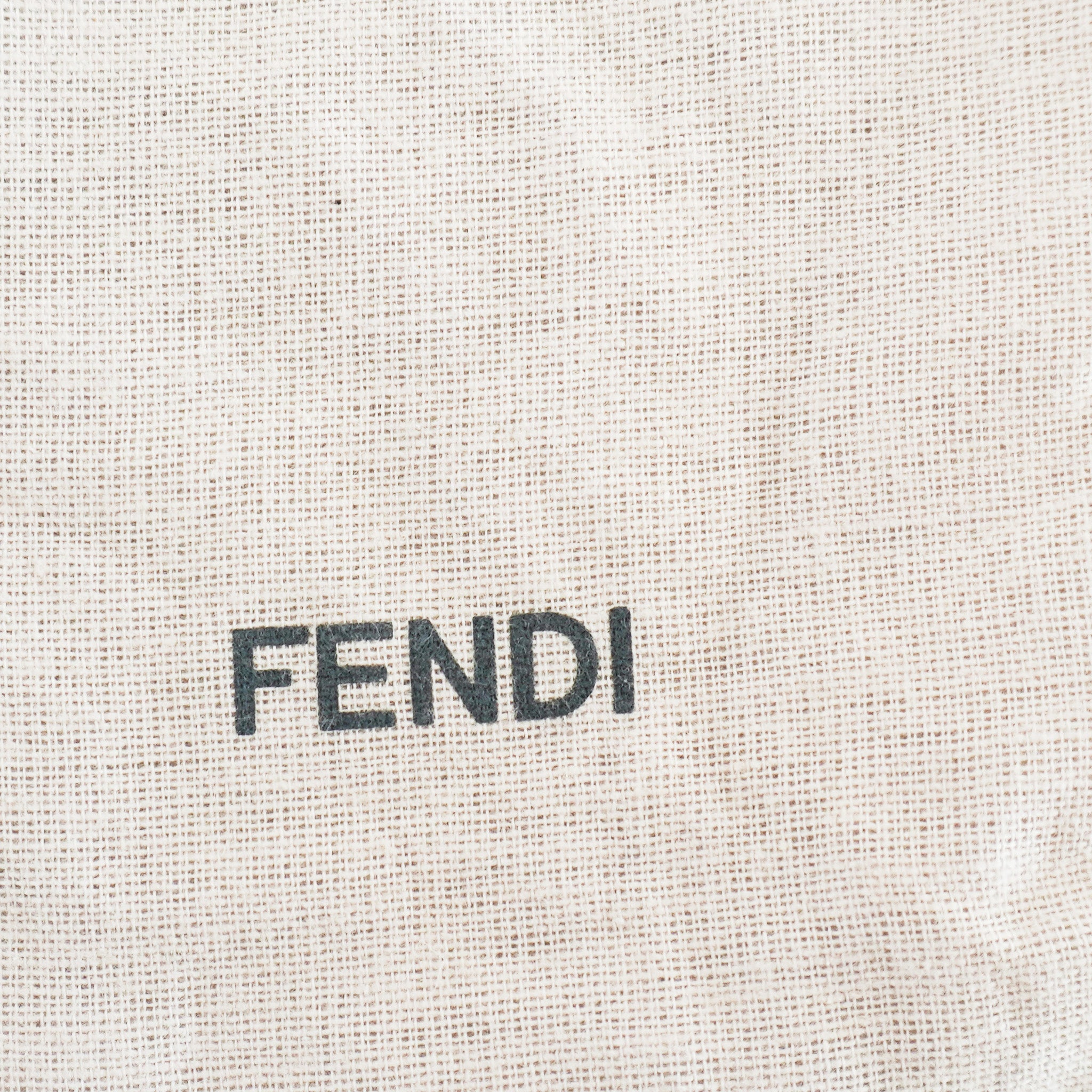 Fendi Zucca Baguette Shoulder Bag in Silver Lamé | Authentic Preloved - Reloved Again