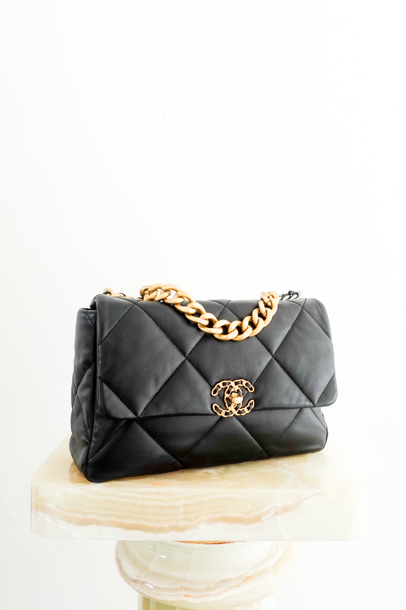 Large 19 Lambskin Mixed Metal RRP £6.1k