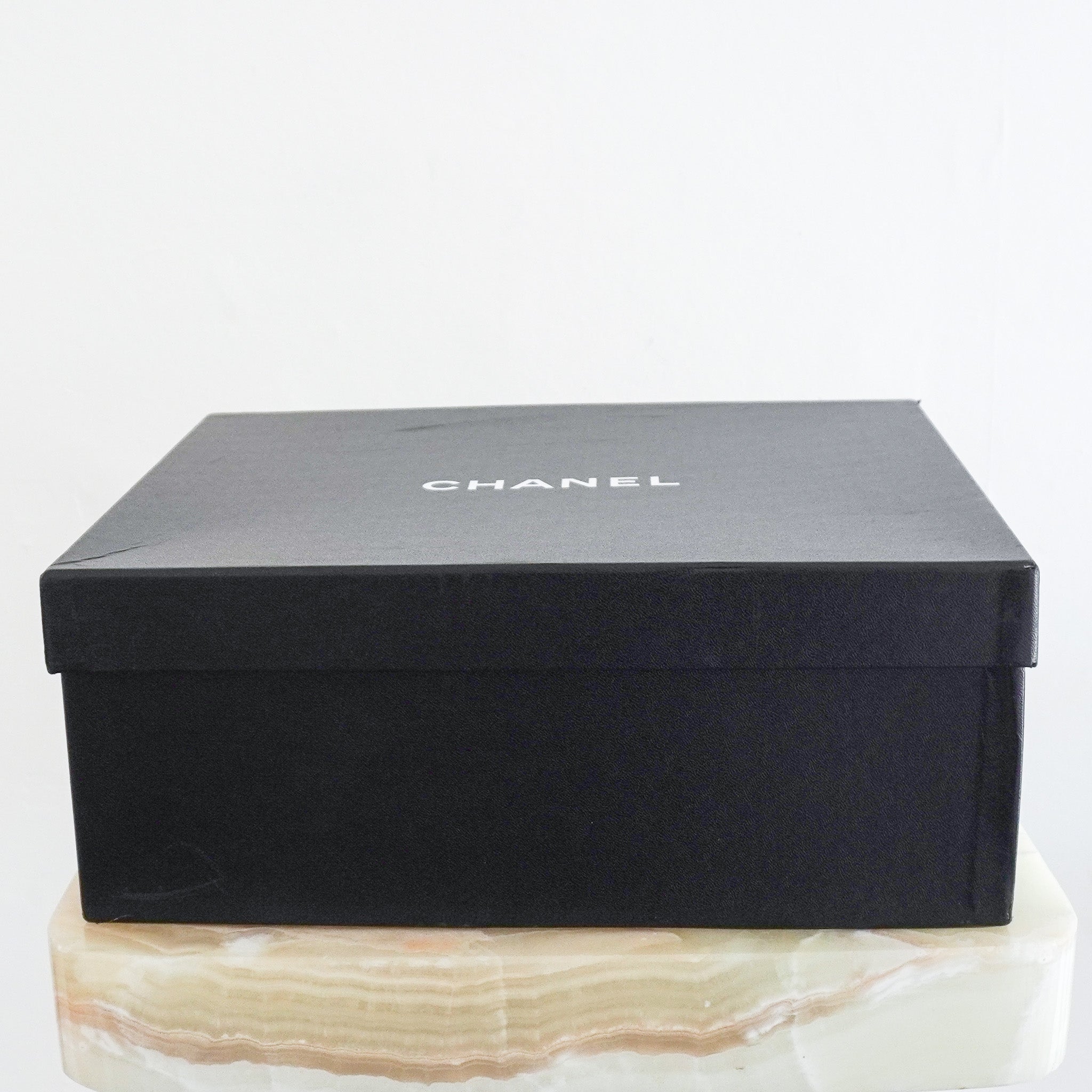 Chanel Black CC Leather Dad Sandals (RRP £1000) | Authentic Preloved - Reloved Again