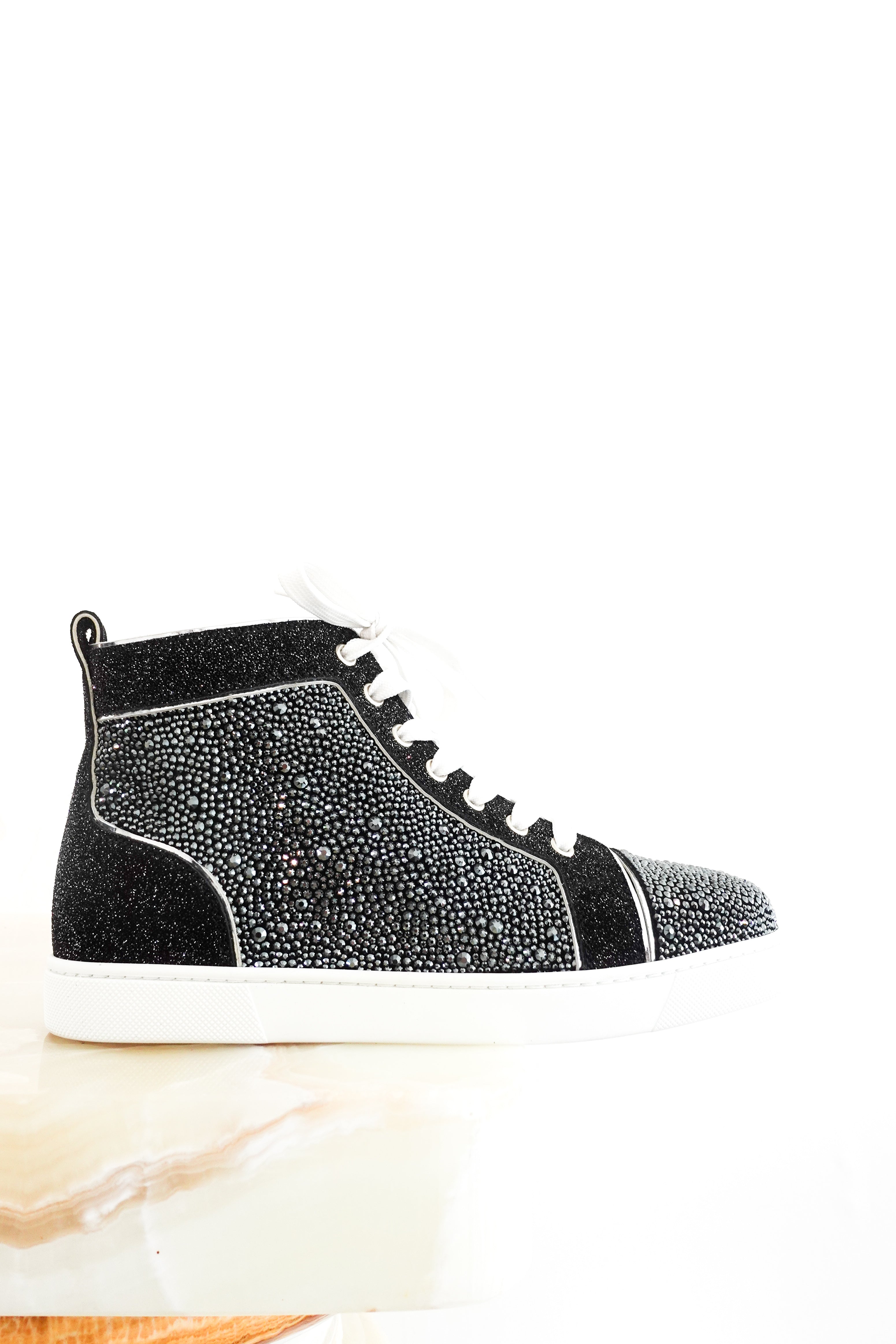 Louis glitter high top trainers