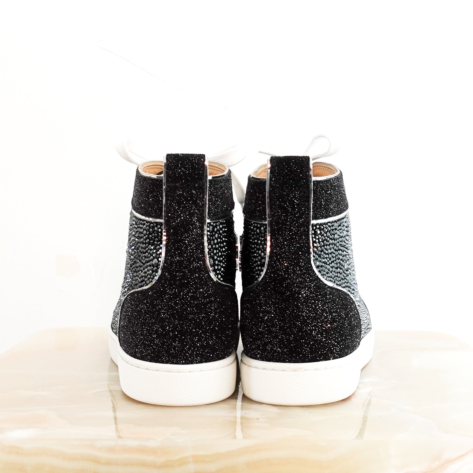 Louis glitter high top trainers