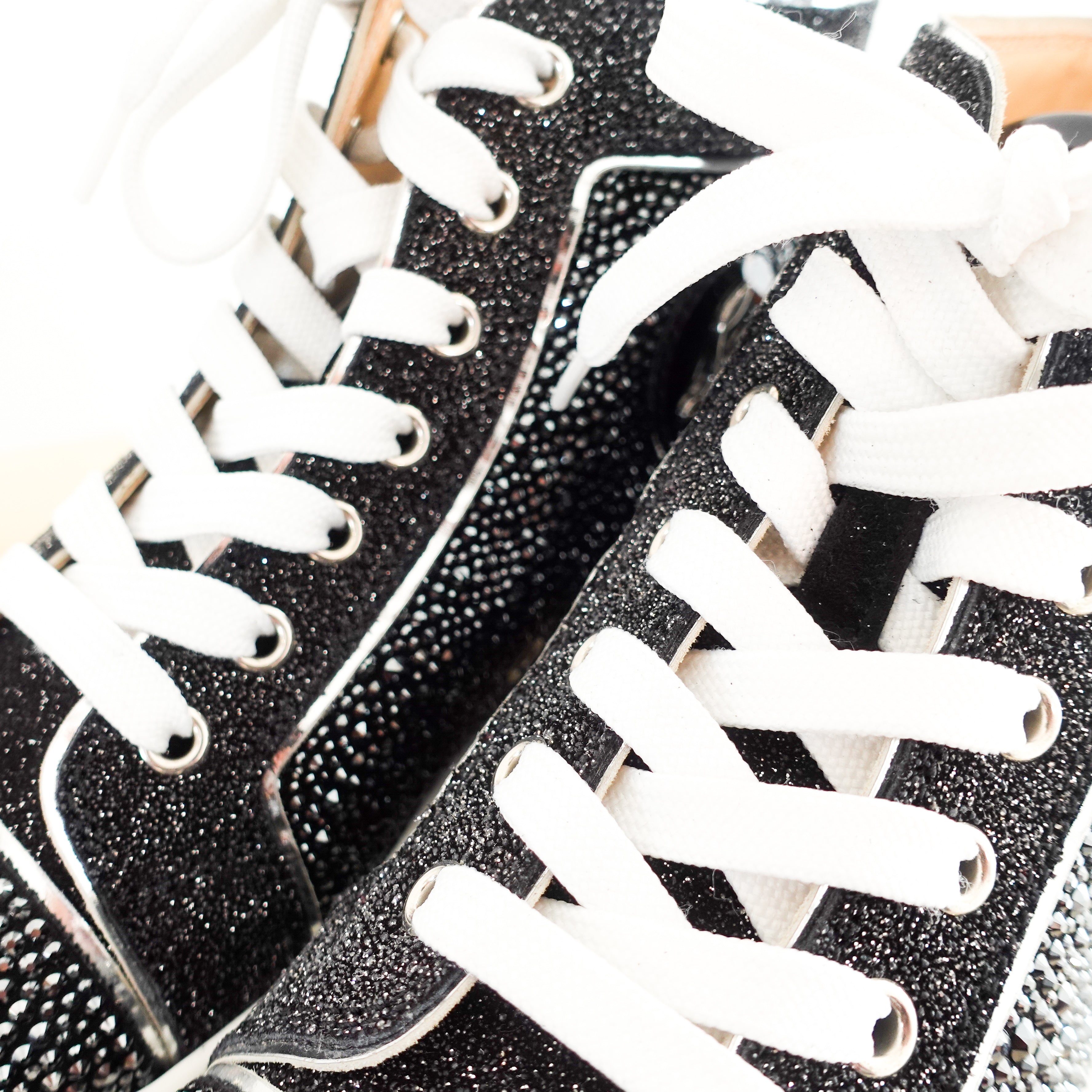 Louis glitter high top trainers