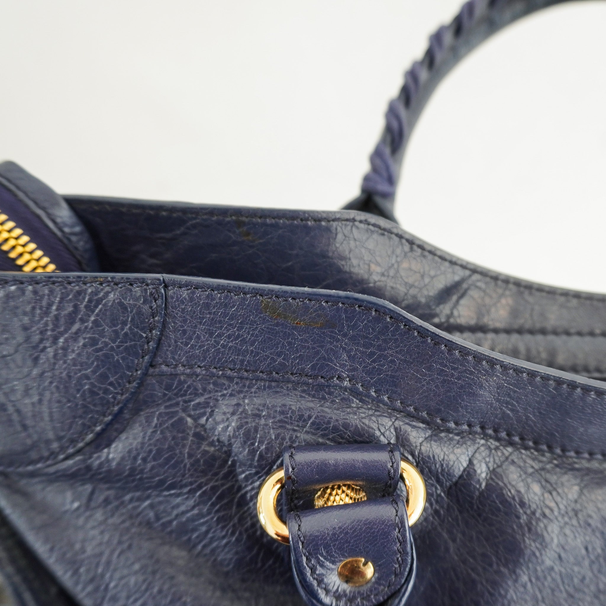 Balenciaga Medium City Bag in Navy RRP £2590 | Authentic Preloved