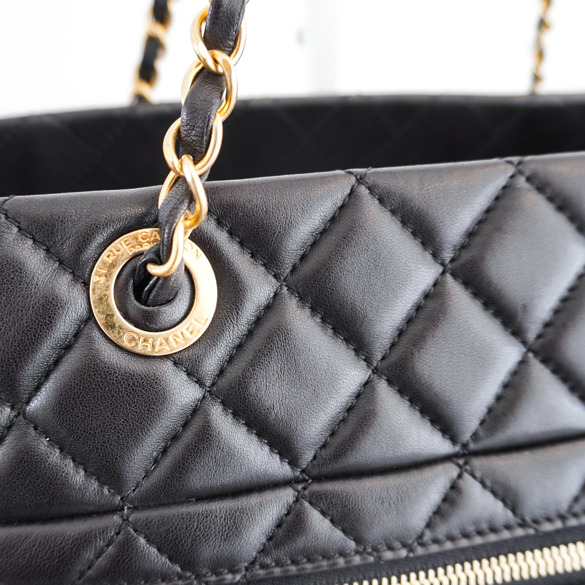 Chanel CC Charm Lambskin Tote RRP £5000 | Authentic Preloved