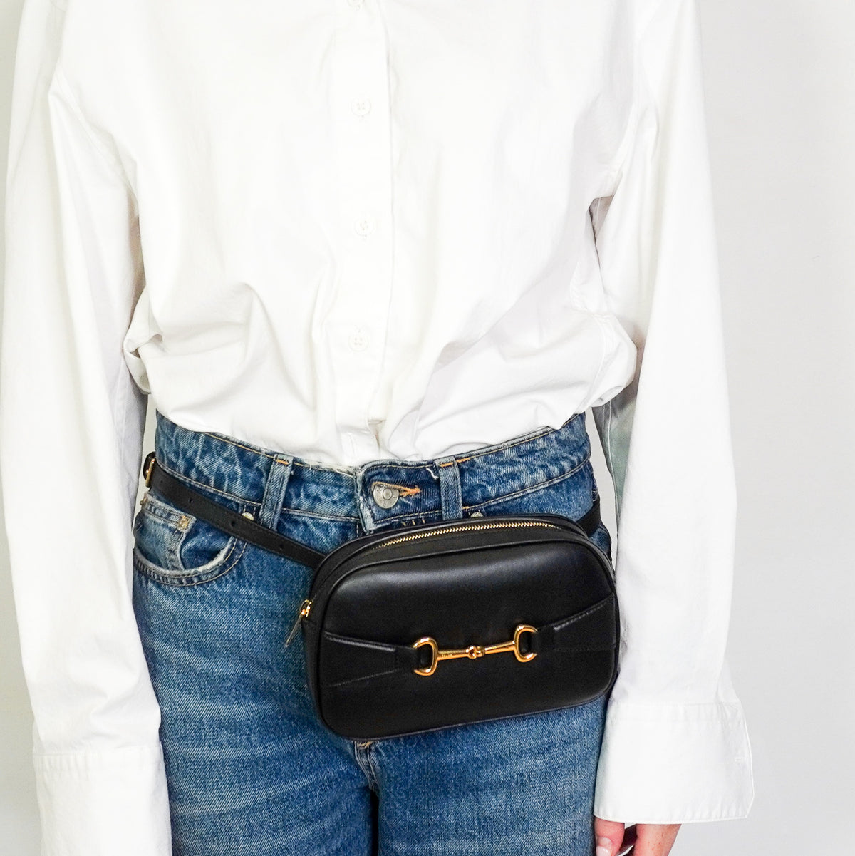 Celine Horsebit Leather Belt Bag RRP £1200| Authentic Preloved