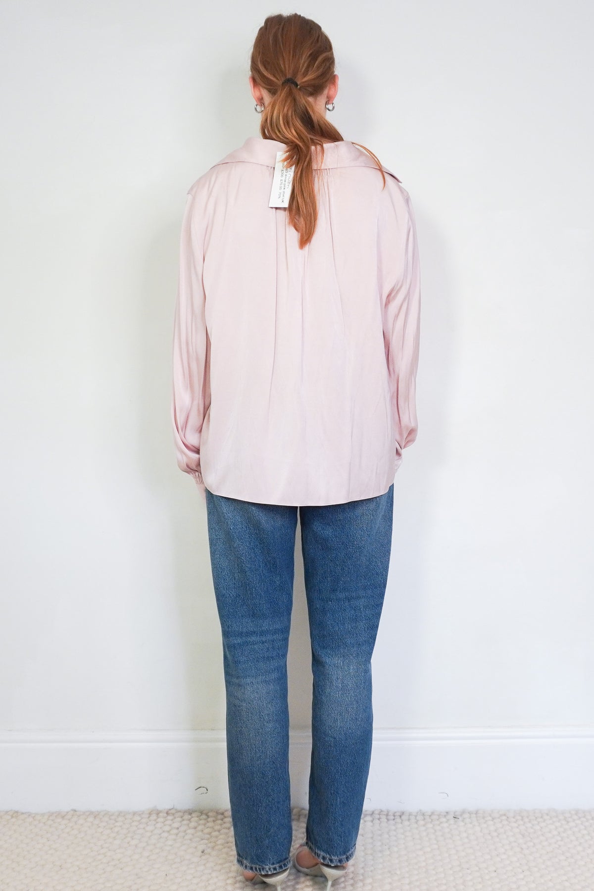 Vince Pink Blouse (RRP £300) | Authentic Preloved