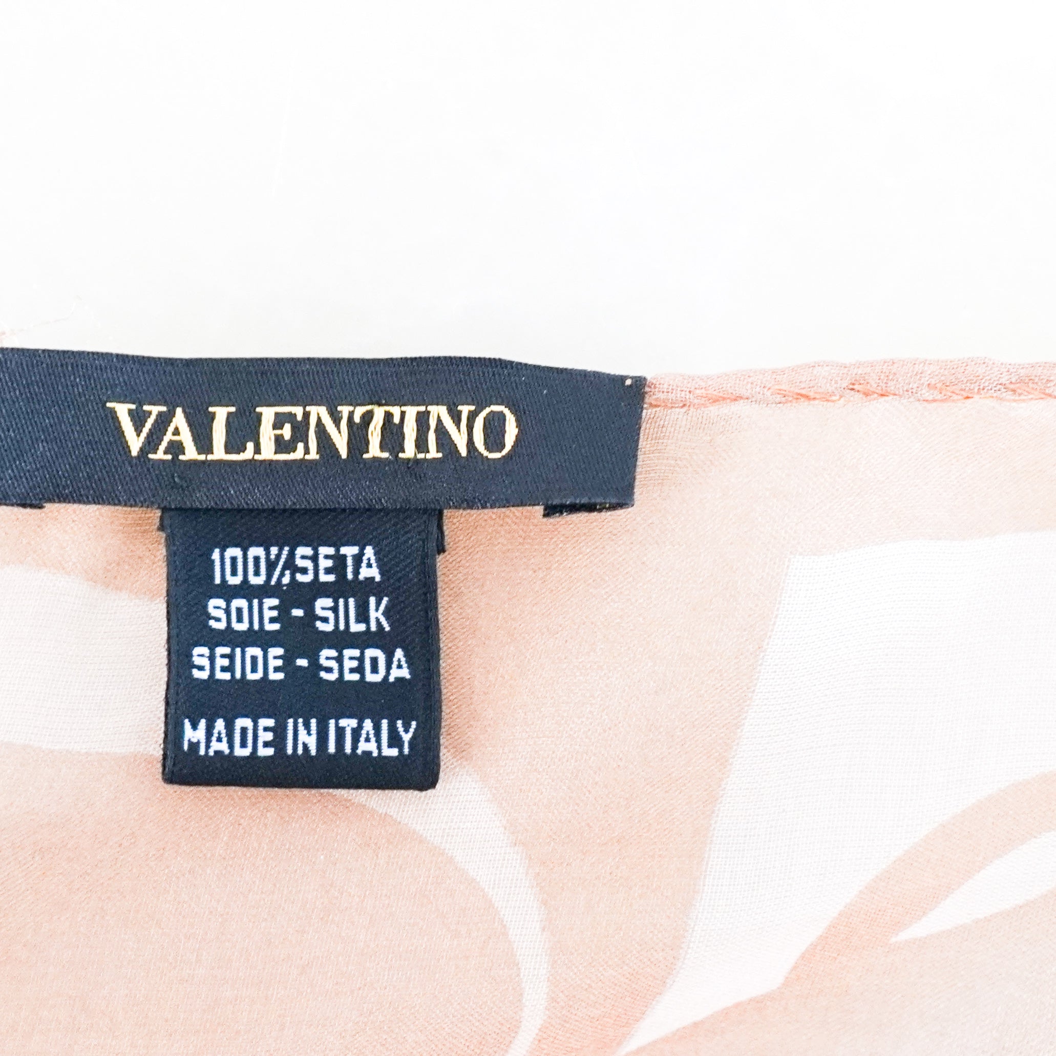 Valentino Brown Silk Tiger Scarf RRP £450 | Authentic Preloved FINAL SALE