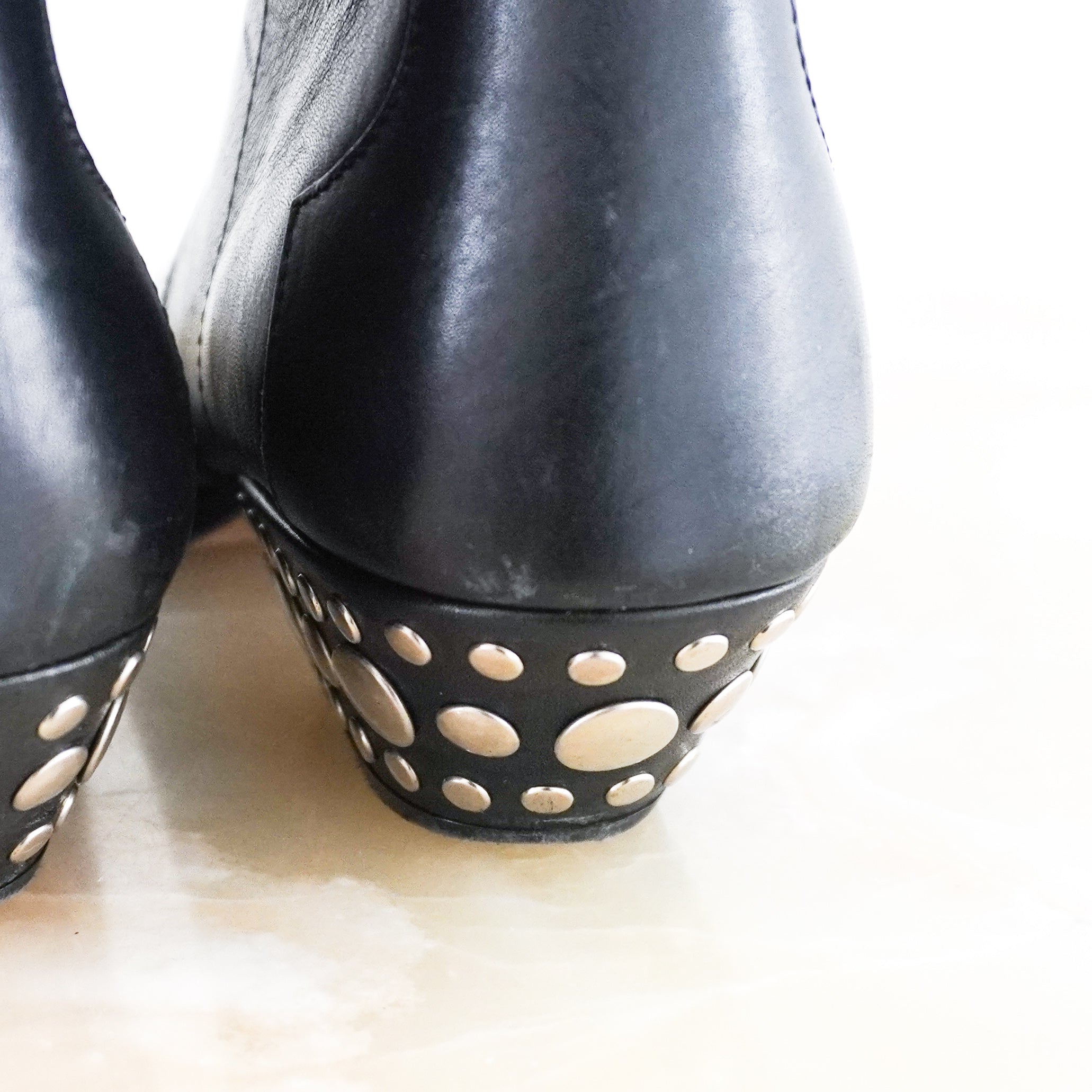 Isabel Marant Black Leather Ankle Boots RRP £500 | Authentic Preloved