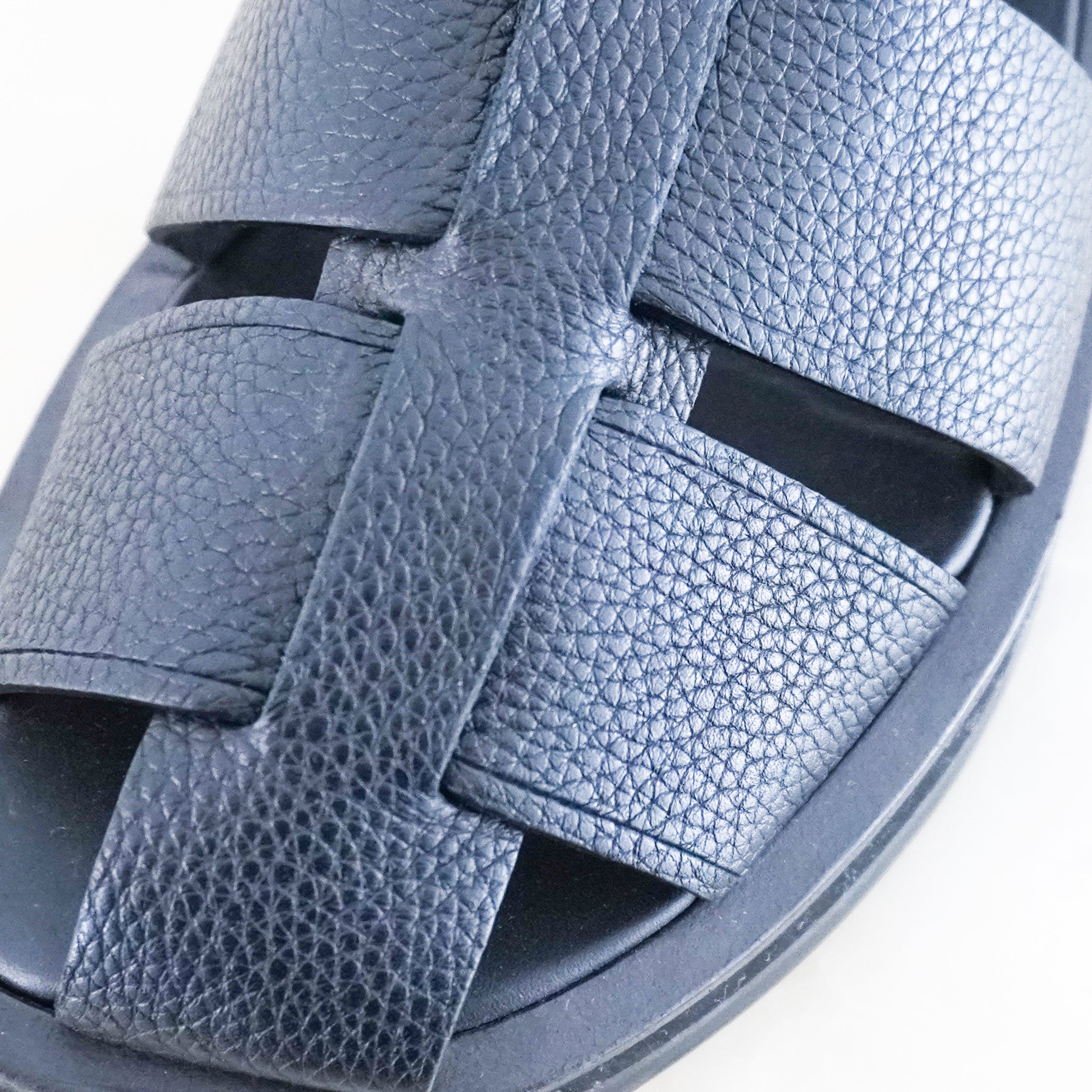 The Row Black Fisherman Sandals RRP £1000 | Authentic Preloved