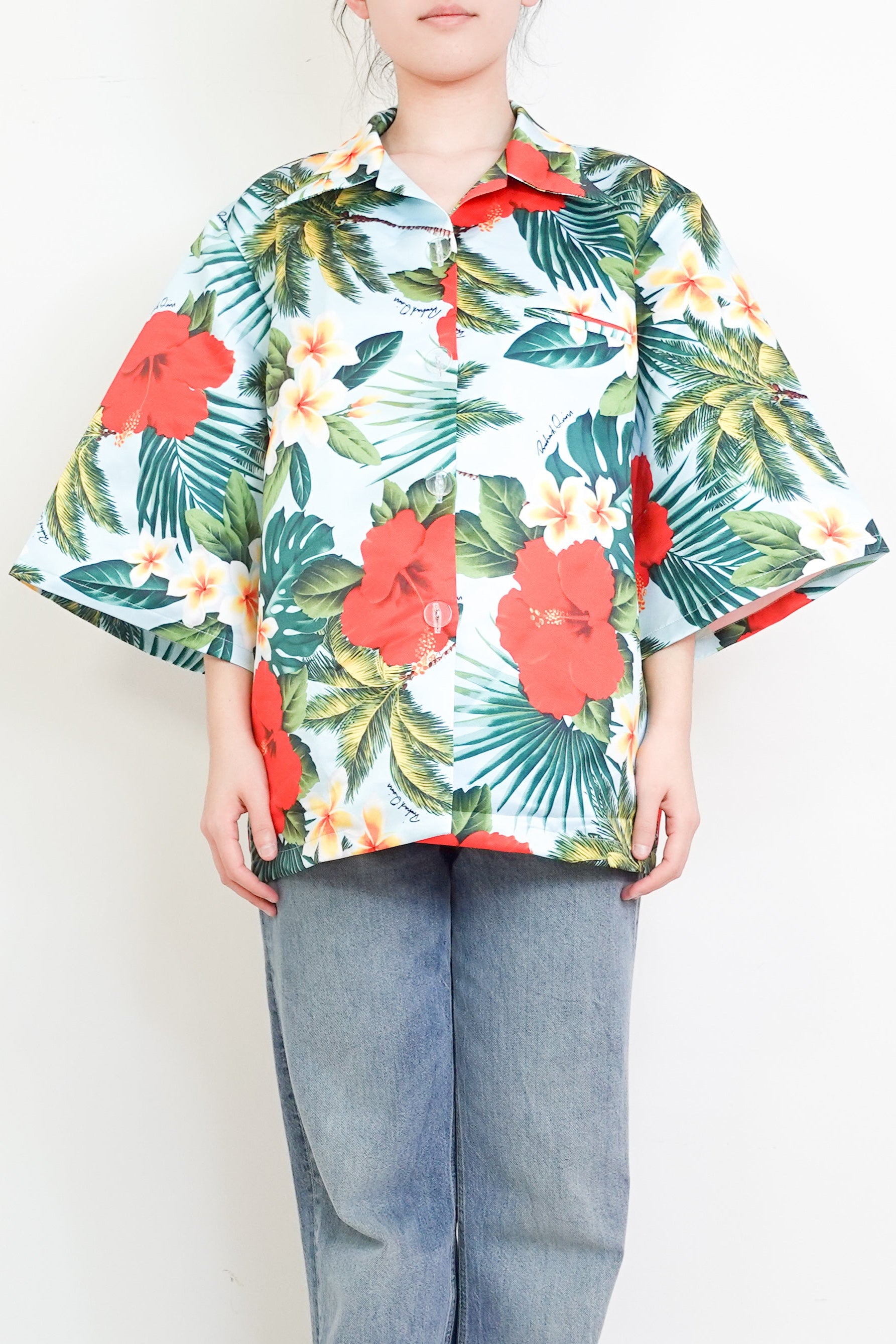 Richard Quinn Hawaiian Print Button-down shirt