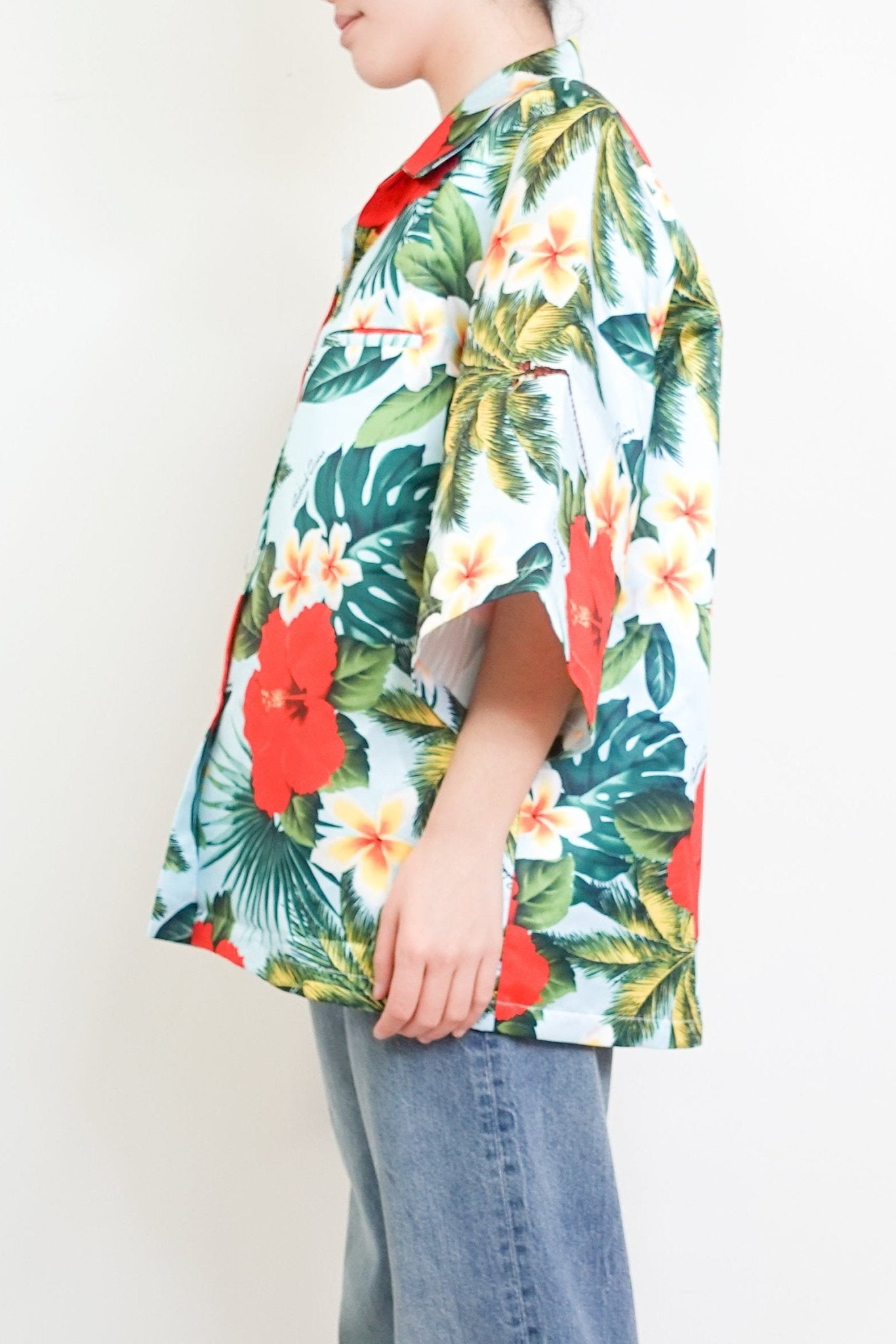 Richard Quinn Hawaiian Print Button - down shirt - Reloved Again