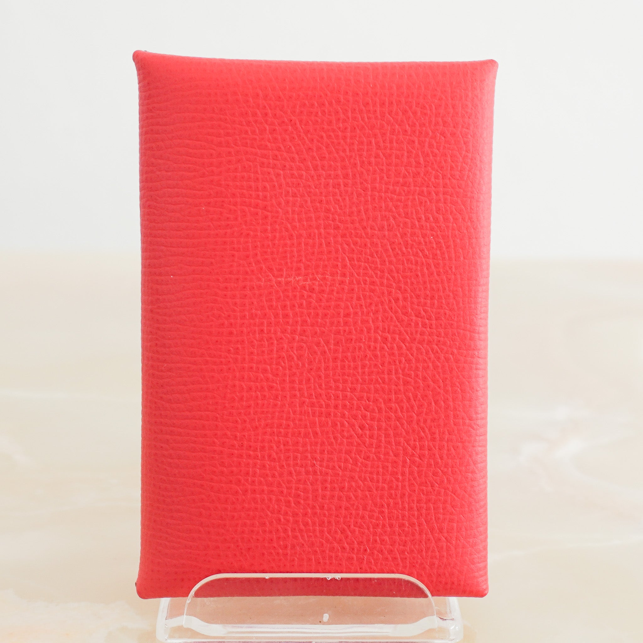 Hermès Calvi Card Holder Rose Texas Epsom Leather RRP £240 | Authentic Preloved FINAL SALE - Reloved Again