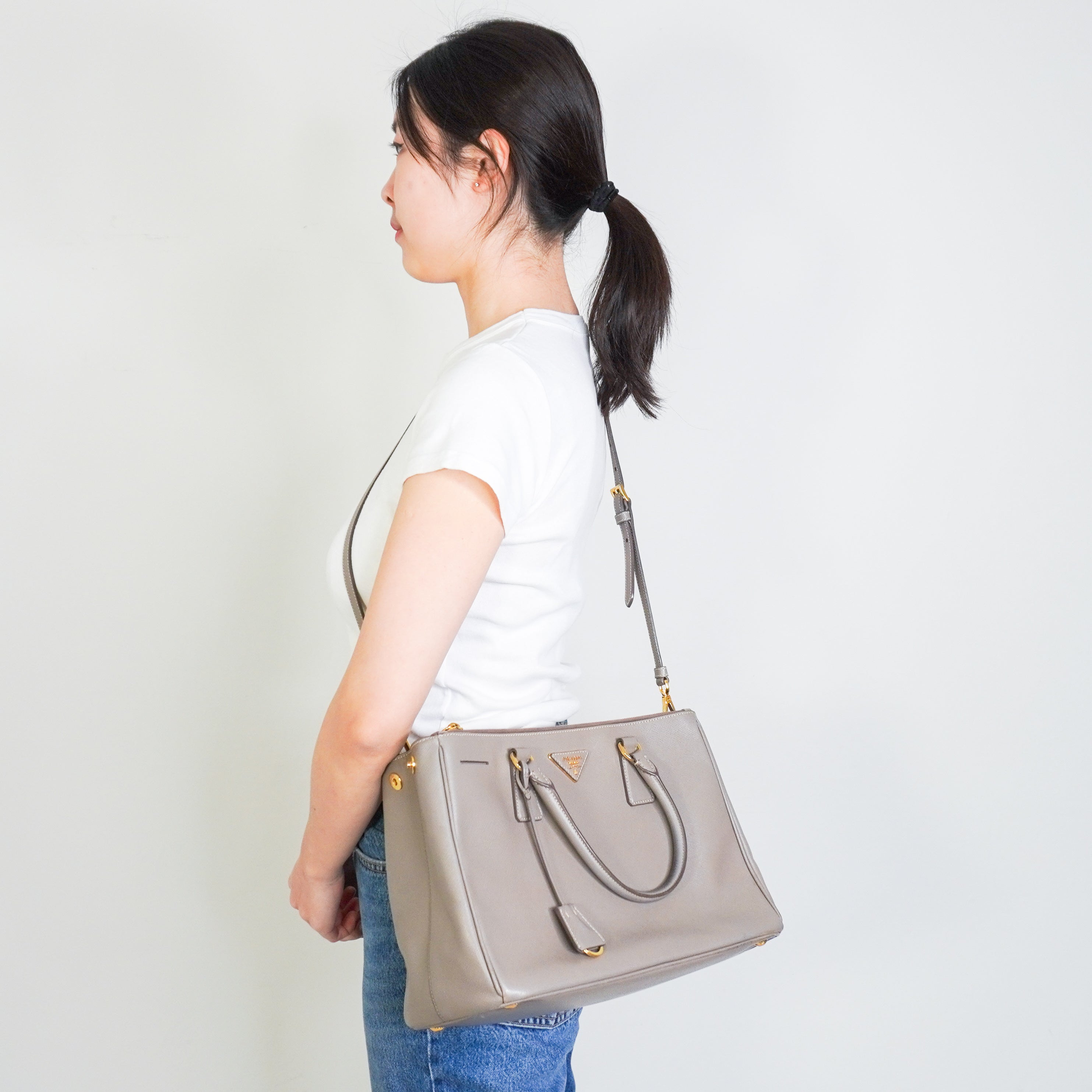 Prada Galleria Large Saffiano Leather Bag RRP £3700 | Authentic Preloved