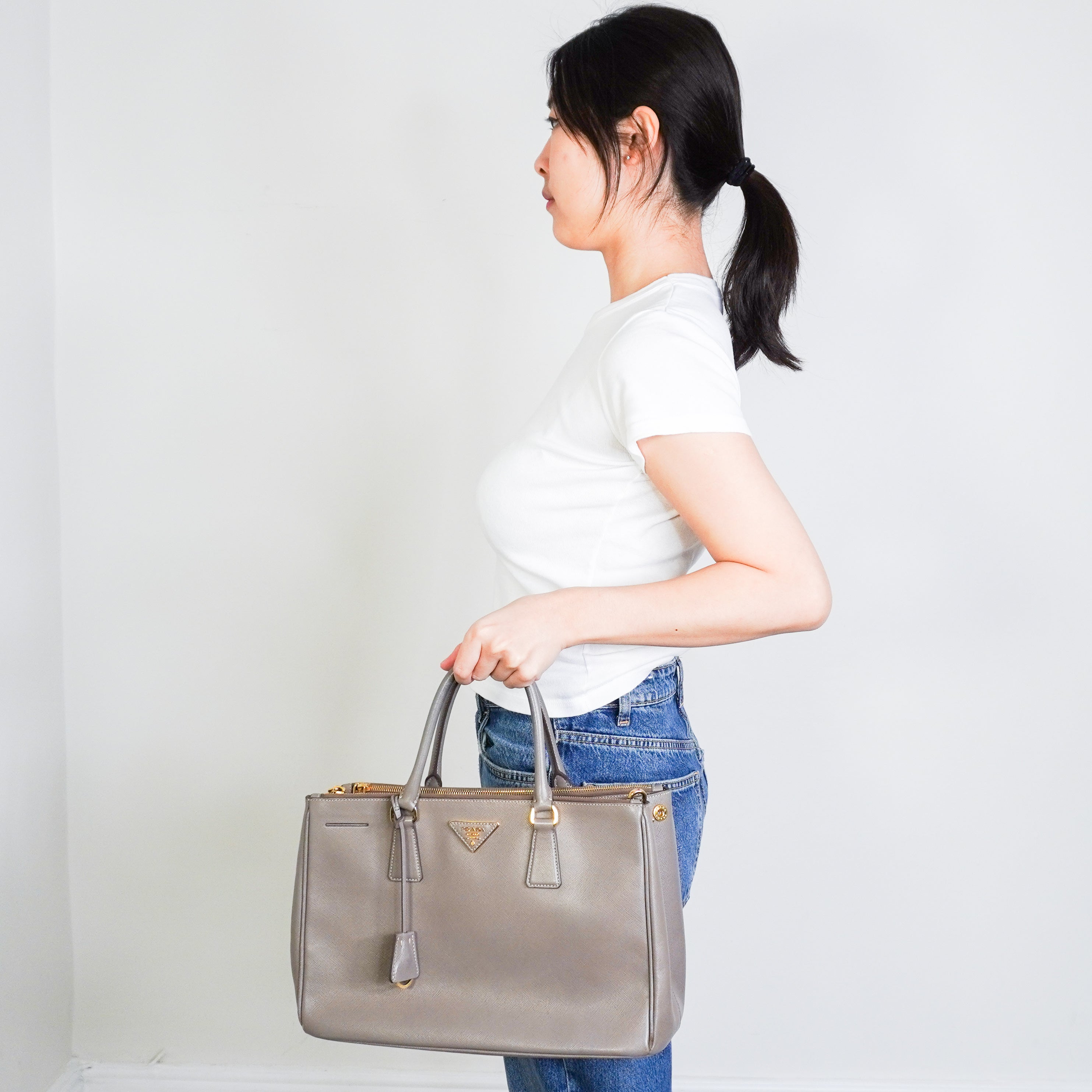 Prada Galleria Large Saffiano Leather Bag RRP £3700 | Authentic Preloved