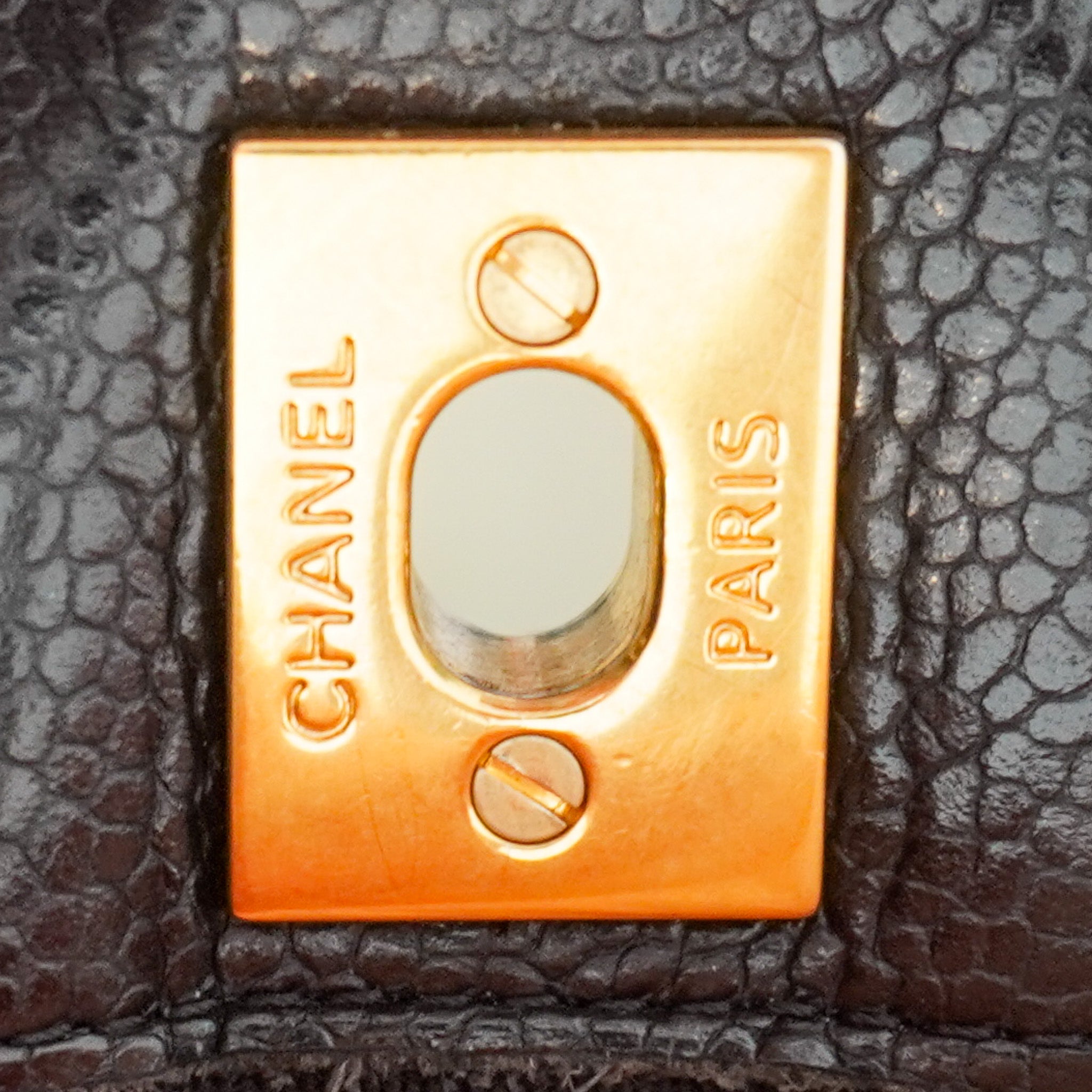 Chanel Grand Shopping Tote (GST) Black Caviar Leather Gold Hardware Bag | Authentic Preloved - Reloved Again