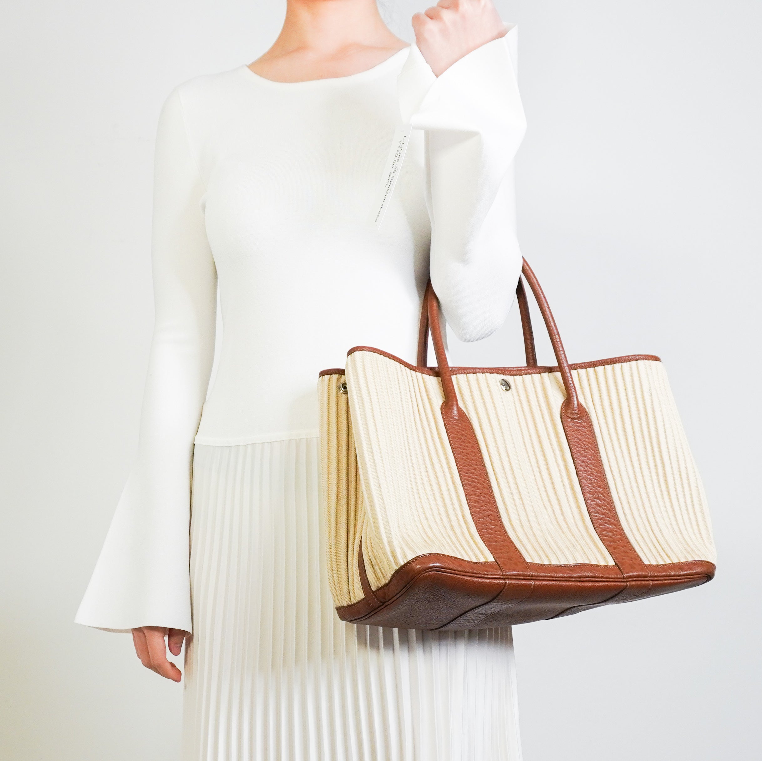 Hermes Beige Garden Party 36 Tote Bag RRP £3000 | Authentic Preloved