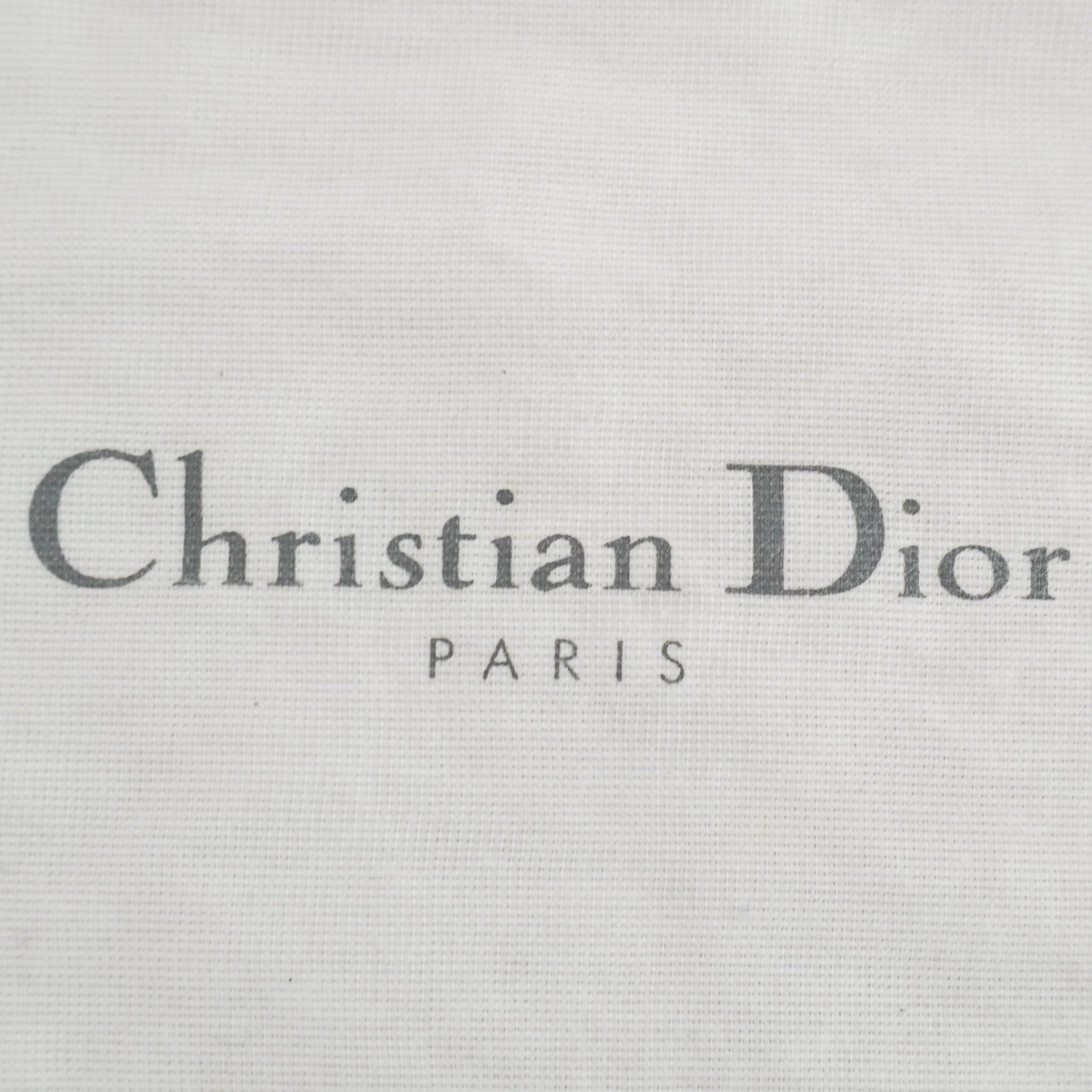 Dior White Perforated Oblique Saddle Bag with Strap (RRP £3500) | Authentic Preloved - Reloved Again