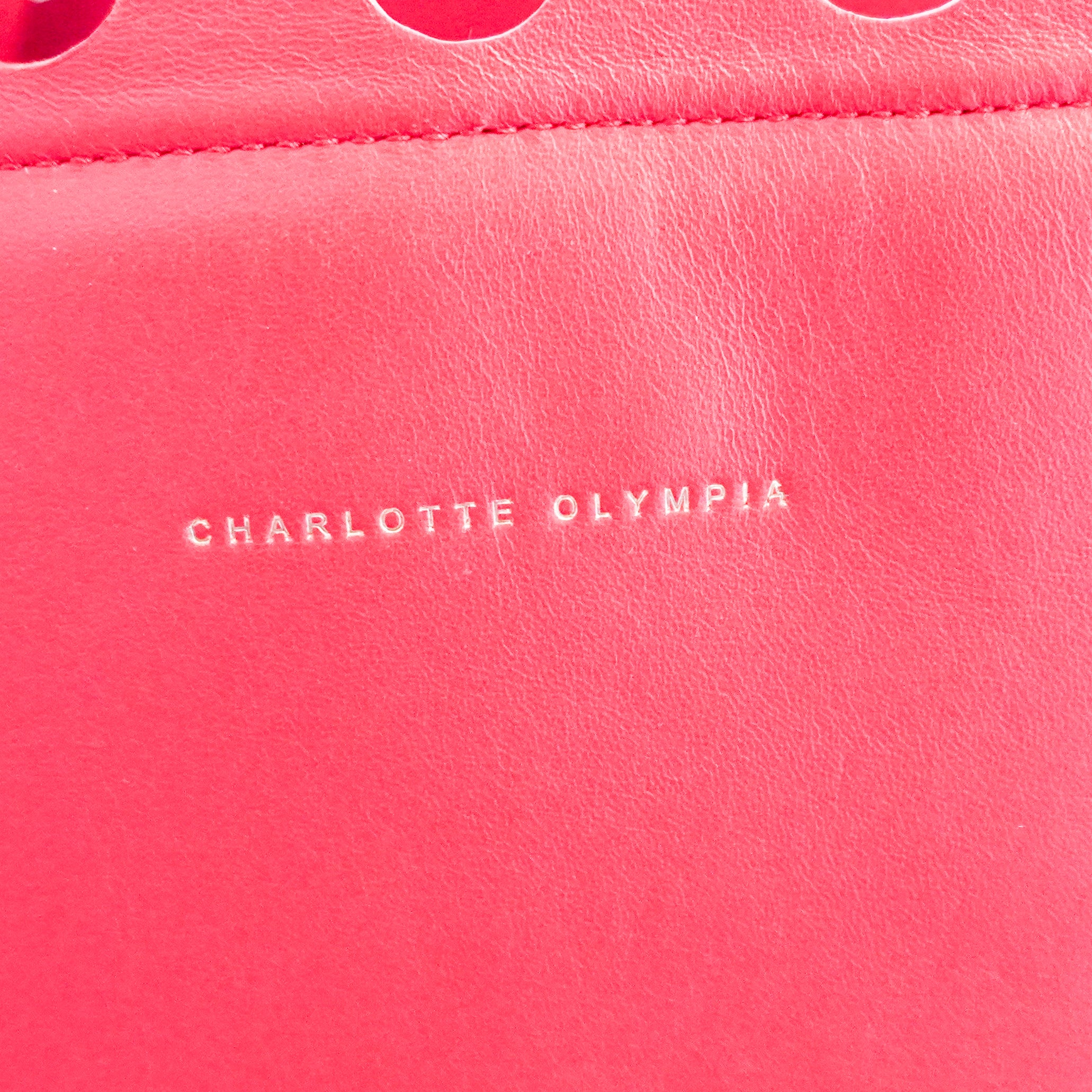 Charlotte Olympia Adventurous Tote Bag in Red RRP £1700 | Authentic Preloved