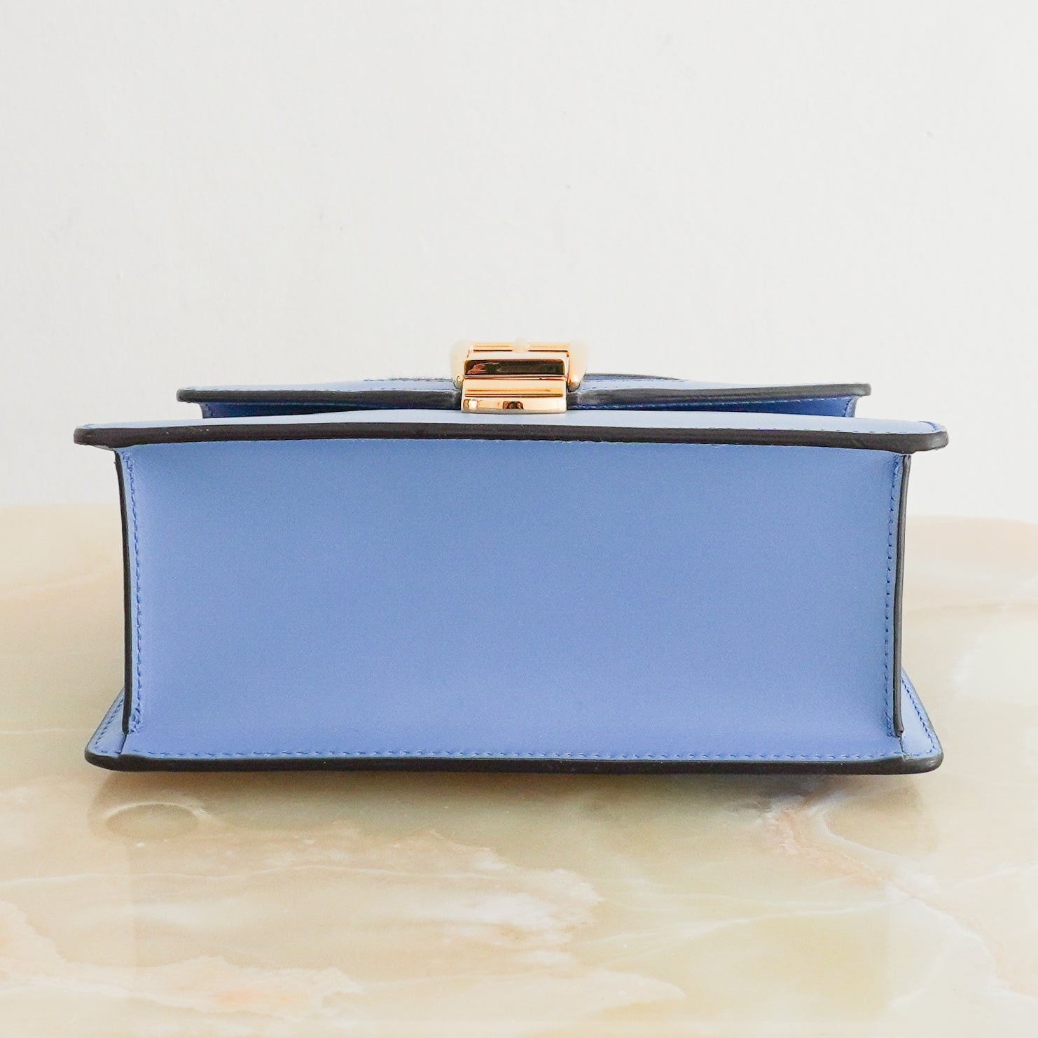 Gucci Blue Sylvie Small Top Handle Bag (RRP £2500) | Authentic Preloved