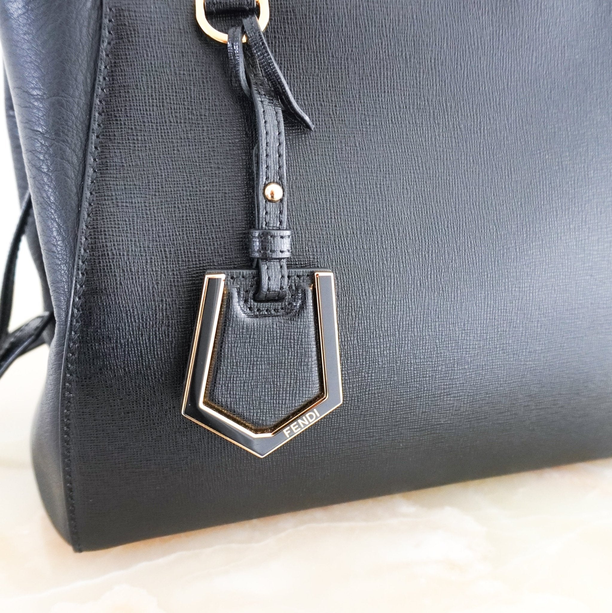 Fendi Black 2Jours Crossbody Bag RRP £1220 | Authentic Preloved