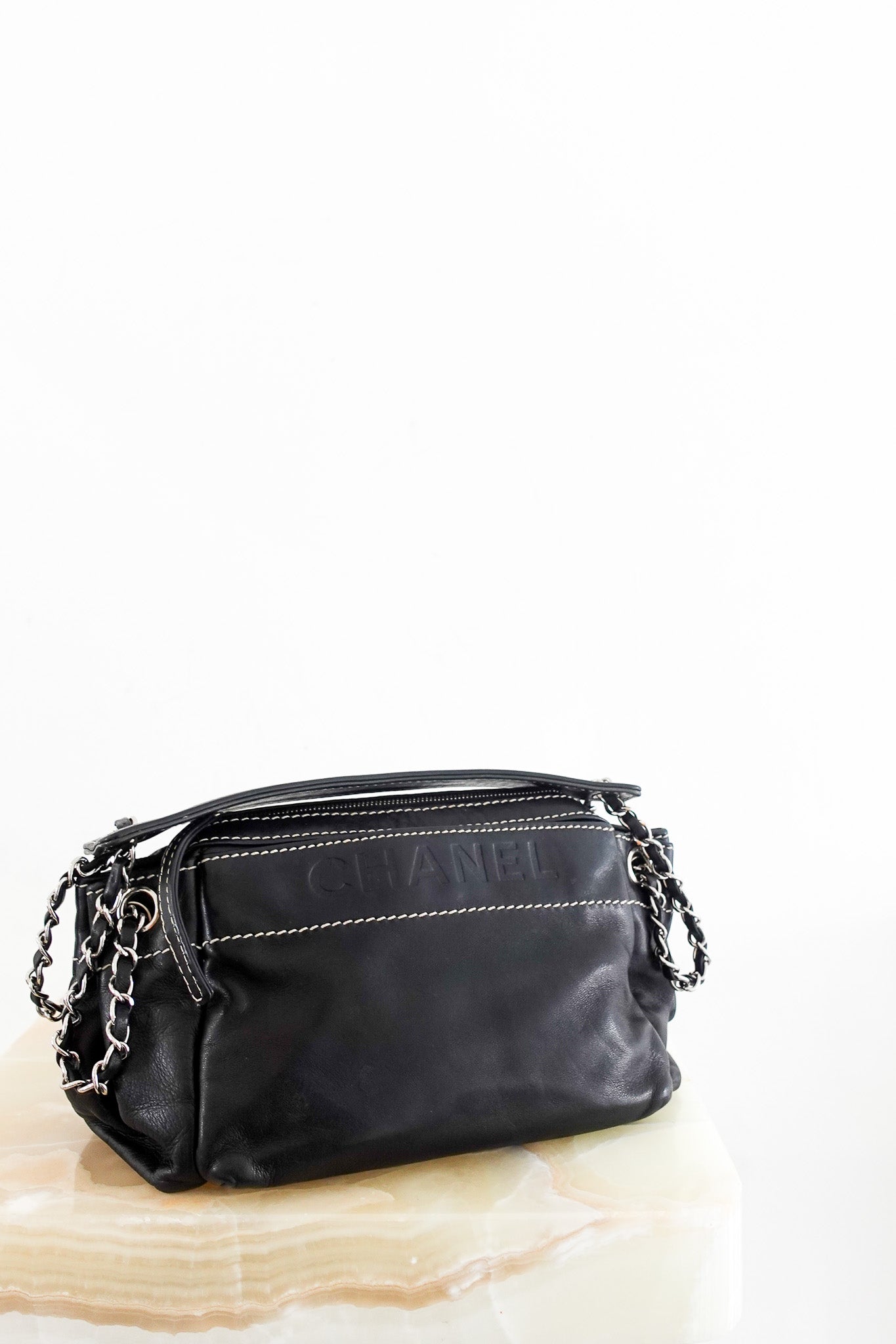 Chanel Wild Stitch Bag in Black RRP £1000 | Authentic Preloved - Reloved Again