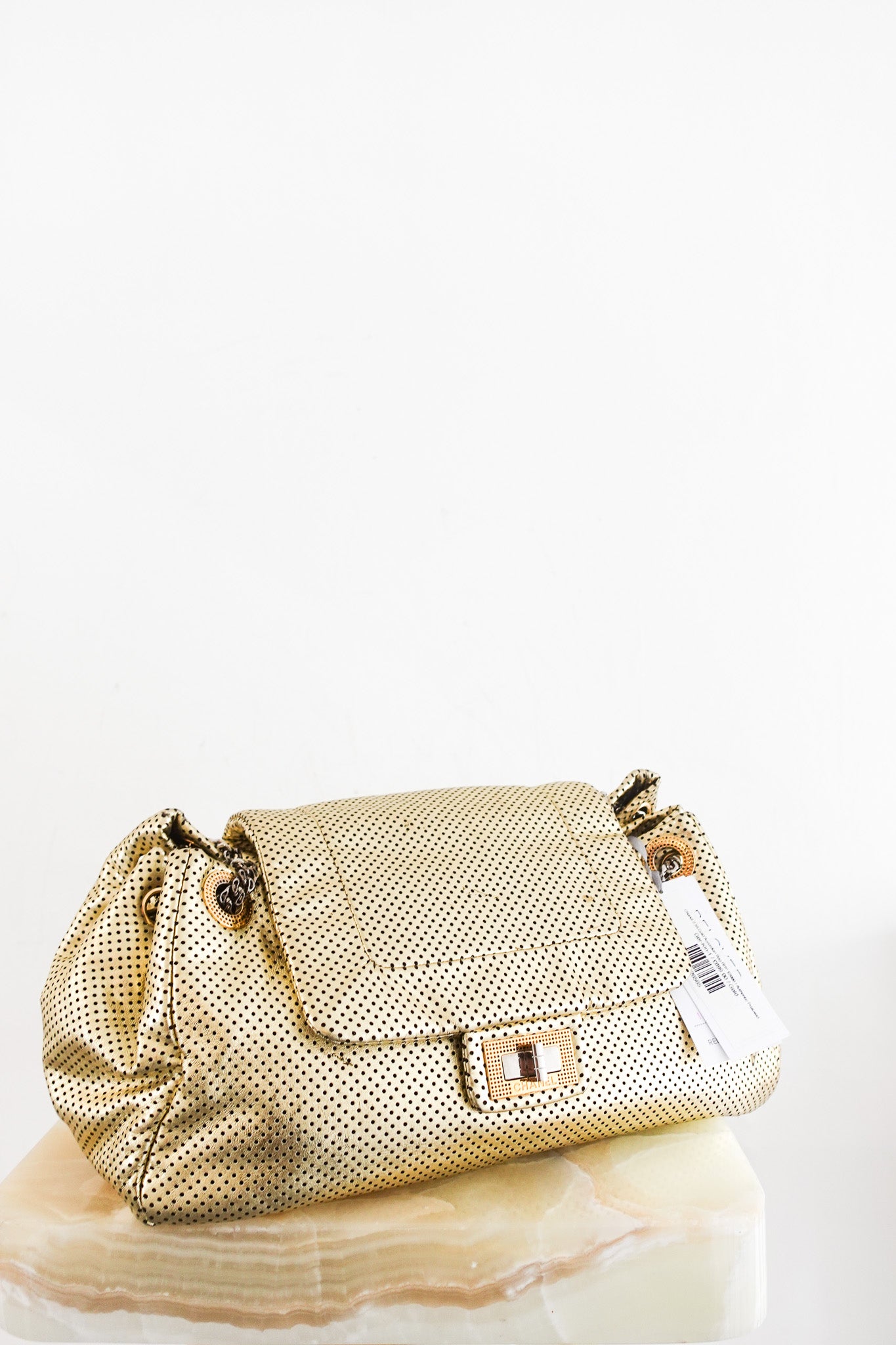 Chanel 2.55 Gold Accordian Bag RRP £2000 | Authentic Preloved - Reloved Again