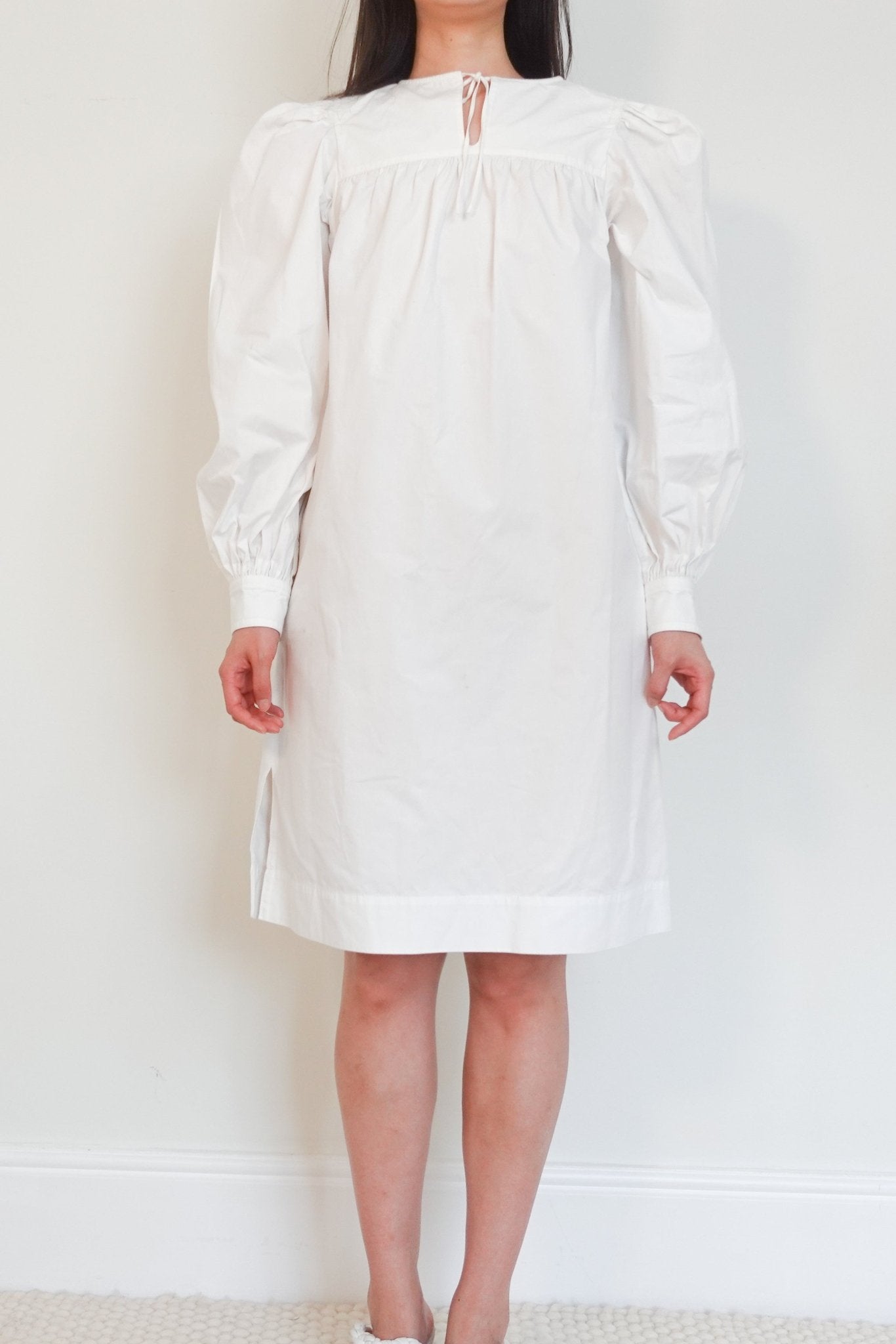 J&M Davidson White midi dress RRP £125 - final sale - Reloved Again