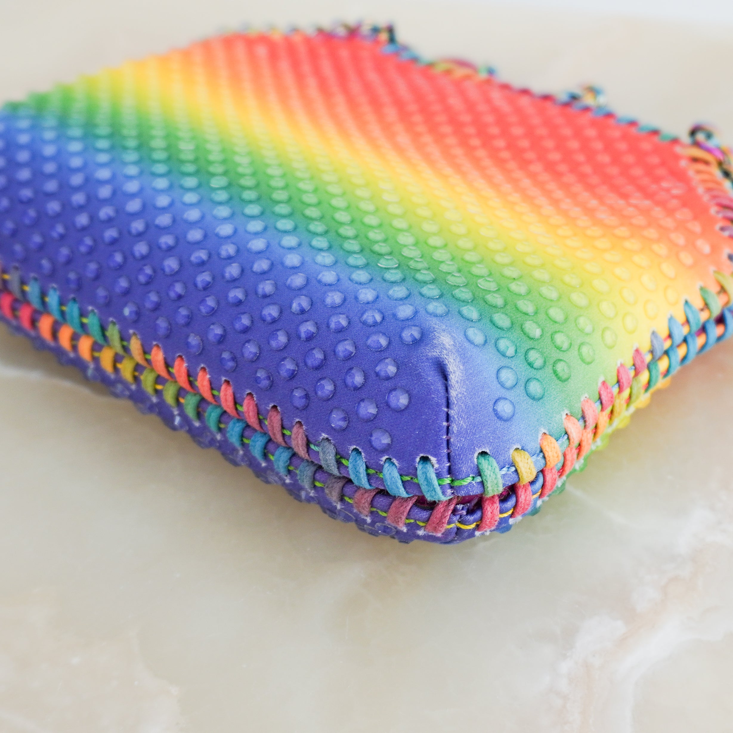 Stella McCartney Falabella Rainbow Dégradé Mini Tote Bag (RRP £850) | Authentic Preloved
