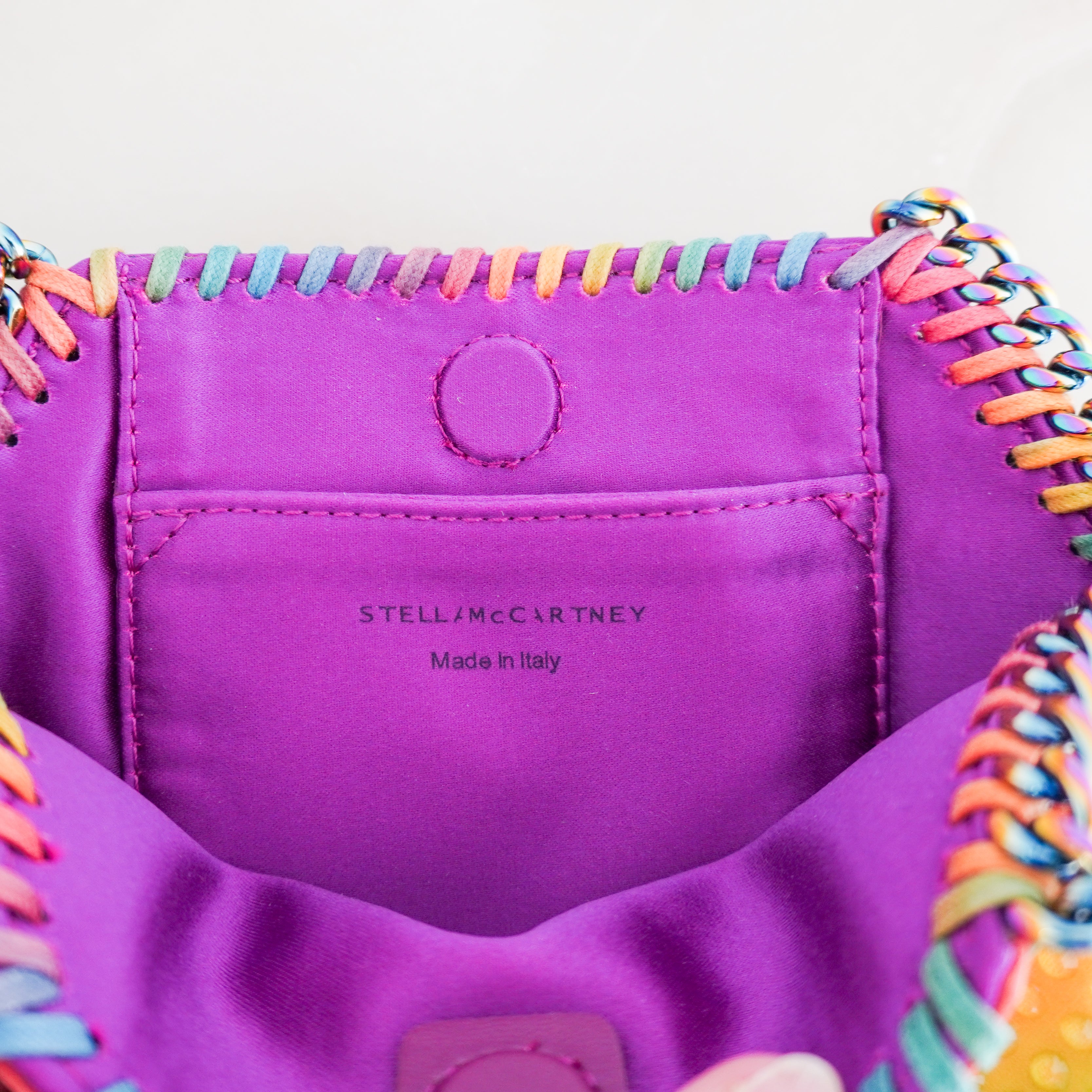 Stella McCartney Falabella Rainbow Dégradé Mini Tote Bag (RRP £850) | Authentic Preloved