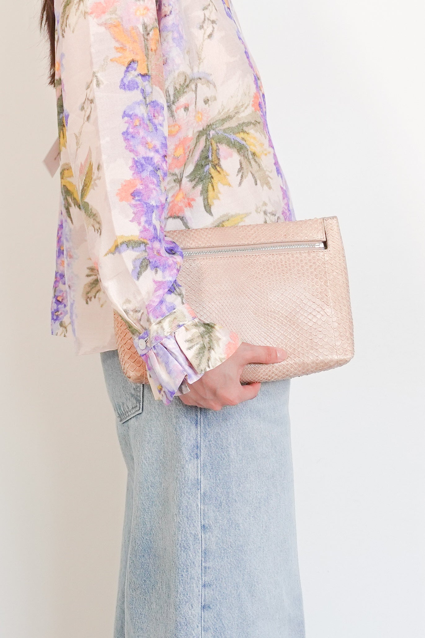 Beige clutch RRP £165